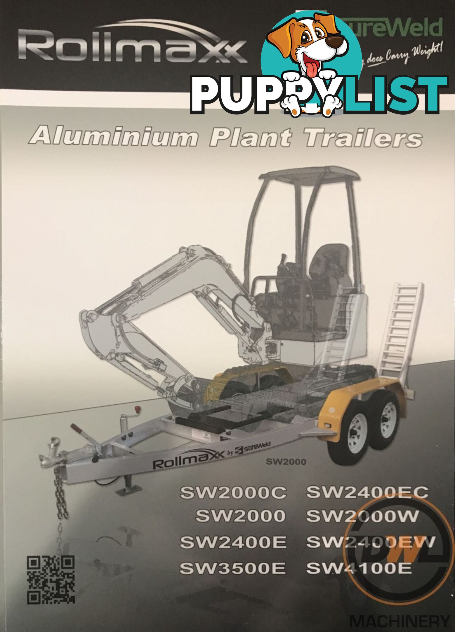 Sureweld Tag Tag/Plant(with ramps) Trailer