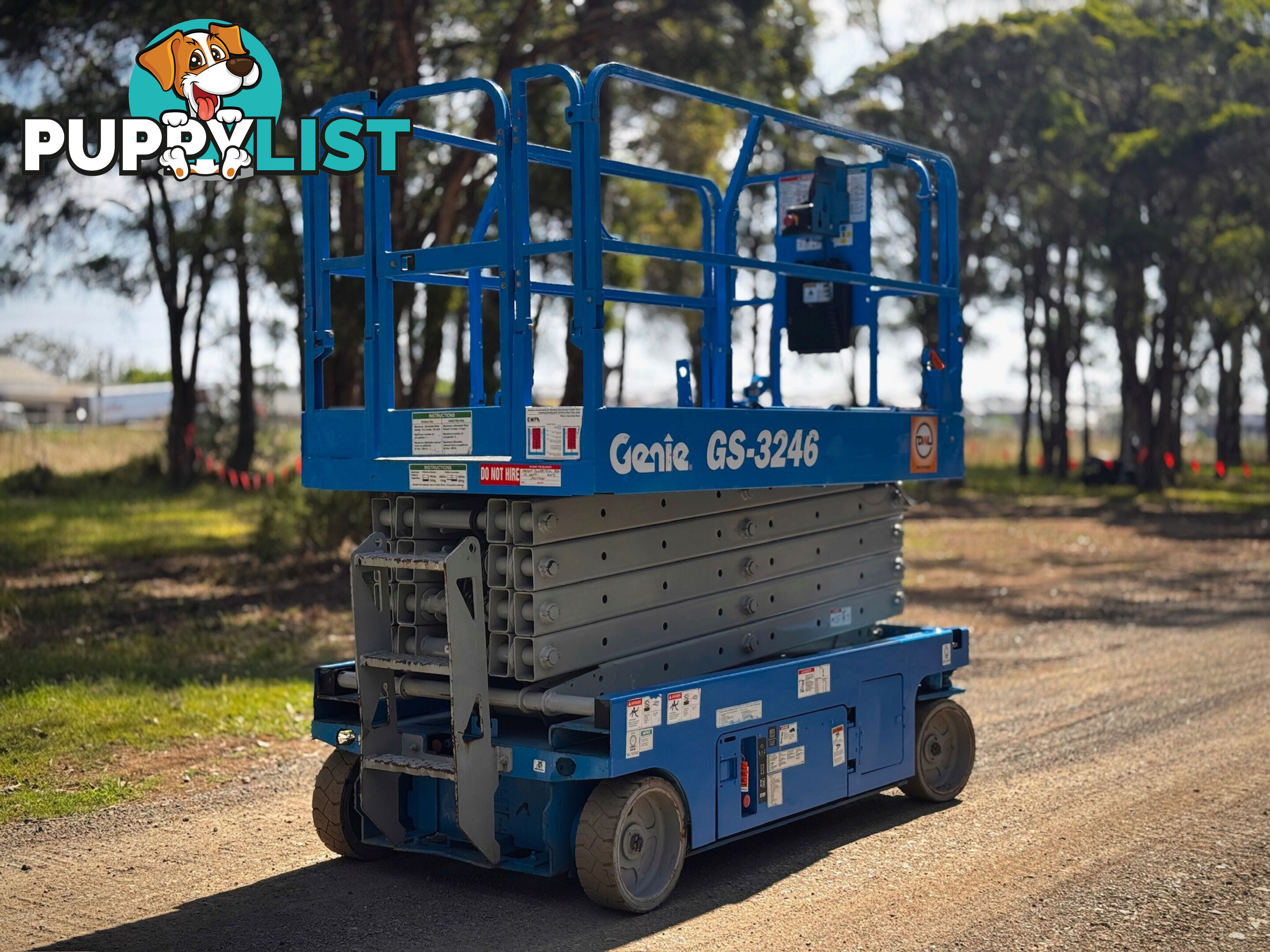 Genie GS3246 Scissor Lift Access &amp; Height Safety