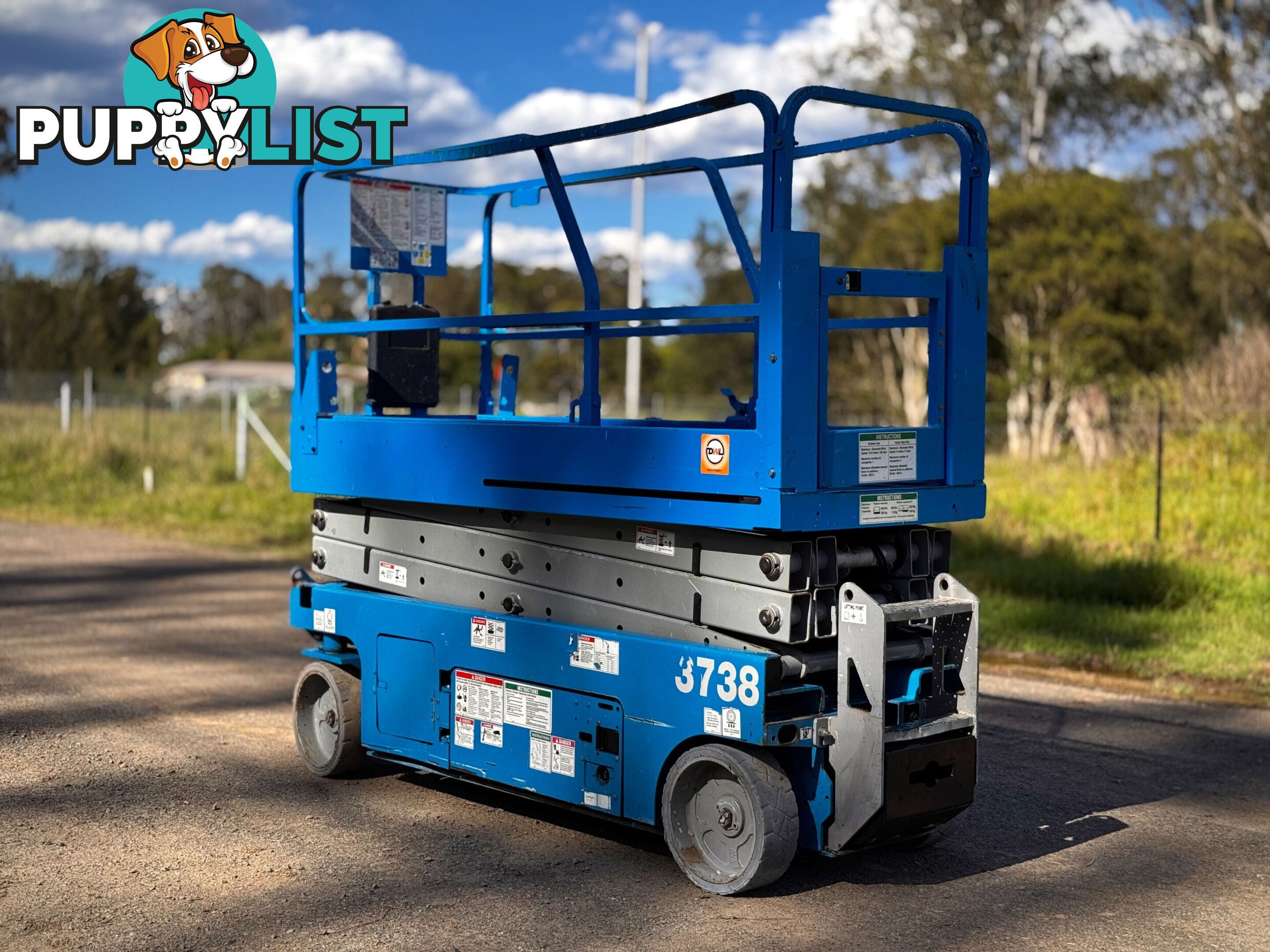 Genie GS2032 Scissor Lift Access &amp; Height Safety