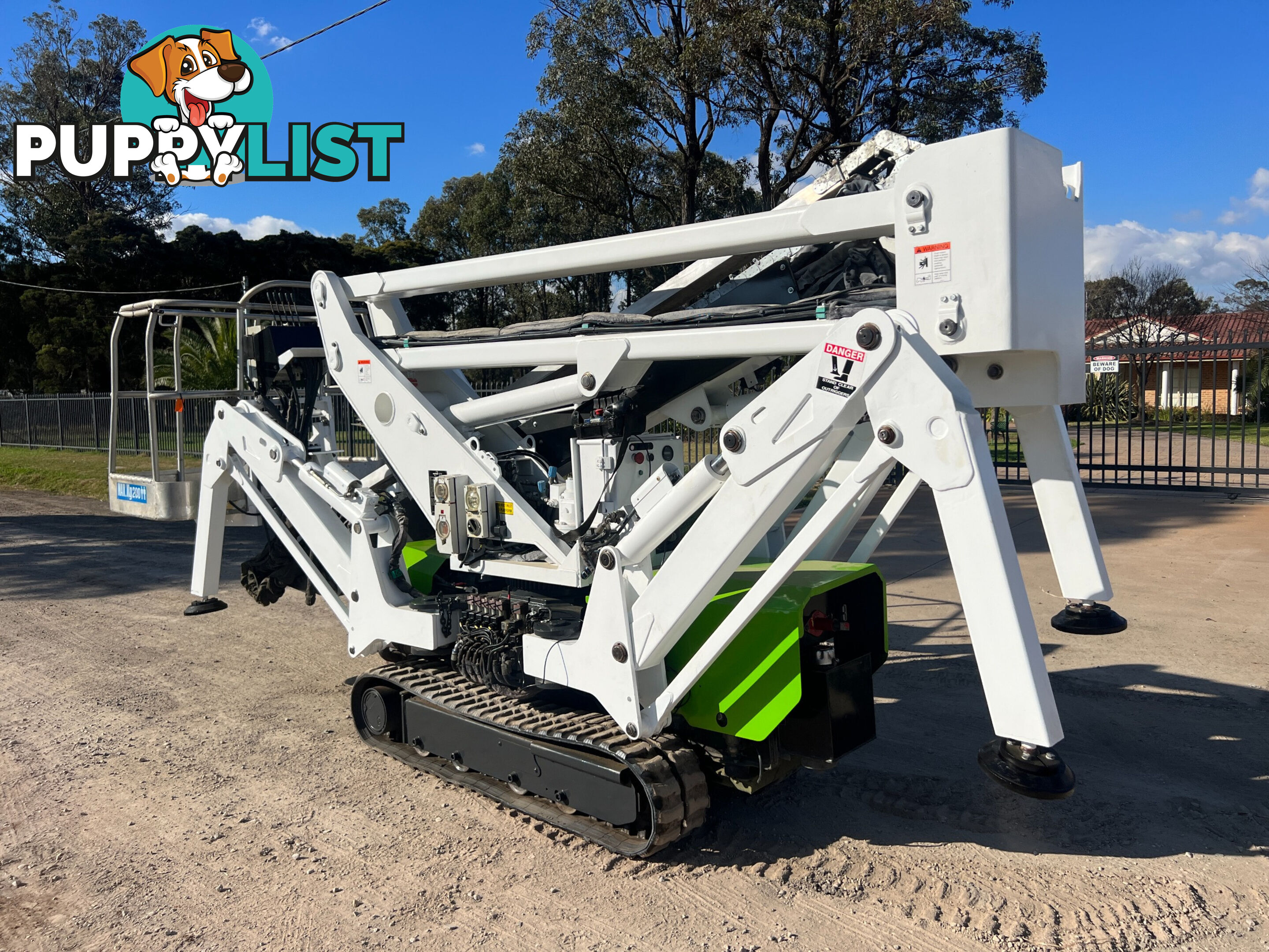 Spider Lift RQG1810 Boom Lift Access &amp; Height Safety