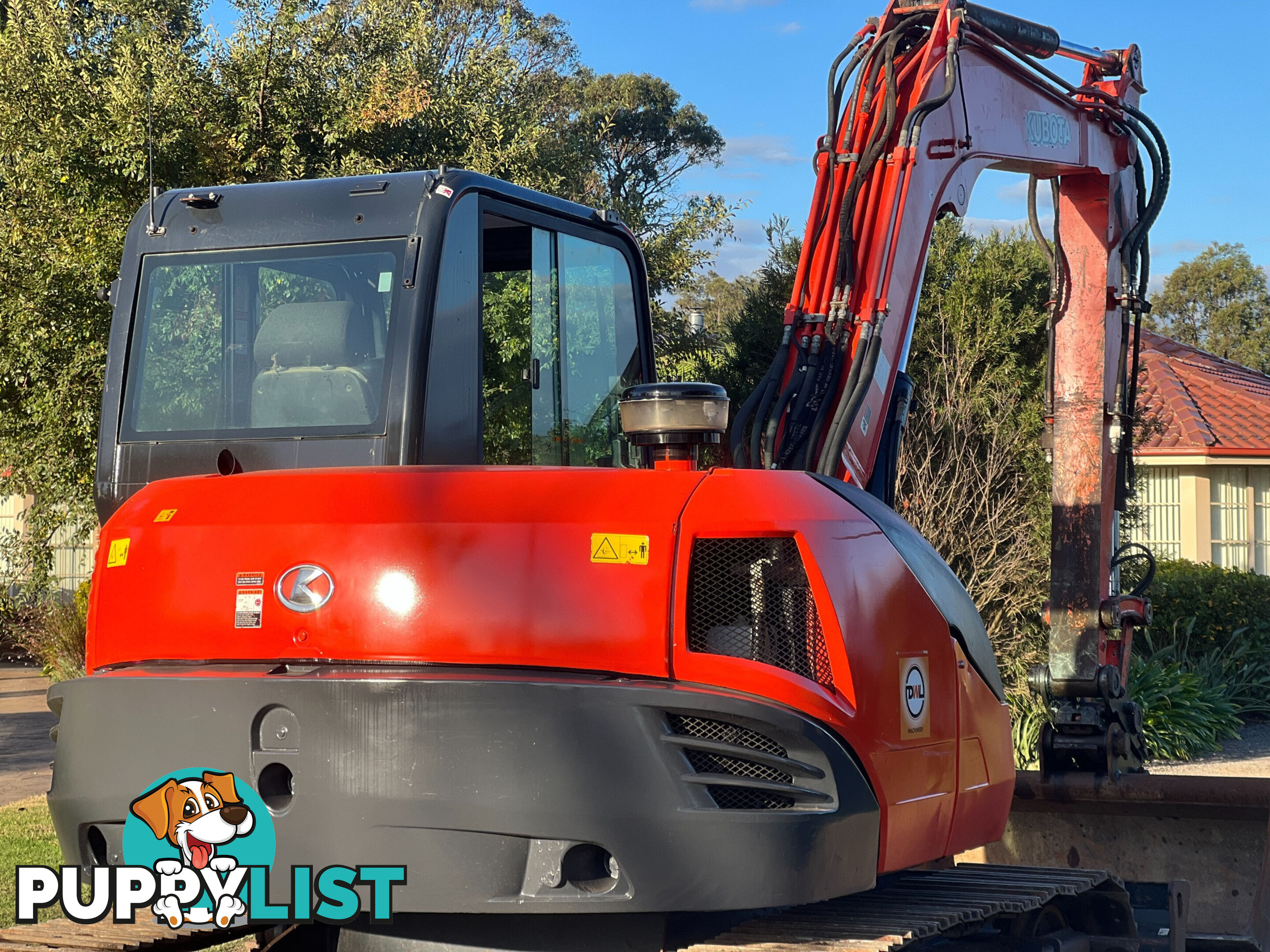 Kubota KX080 Tracked-Excav Excavator