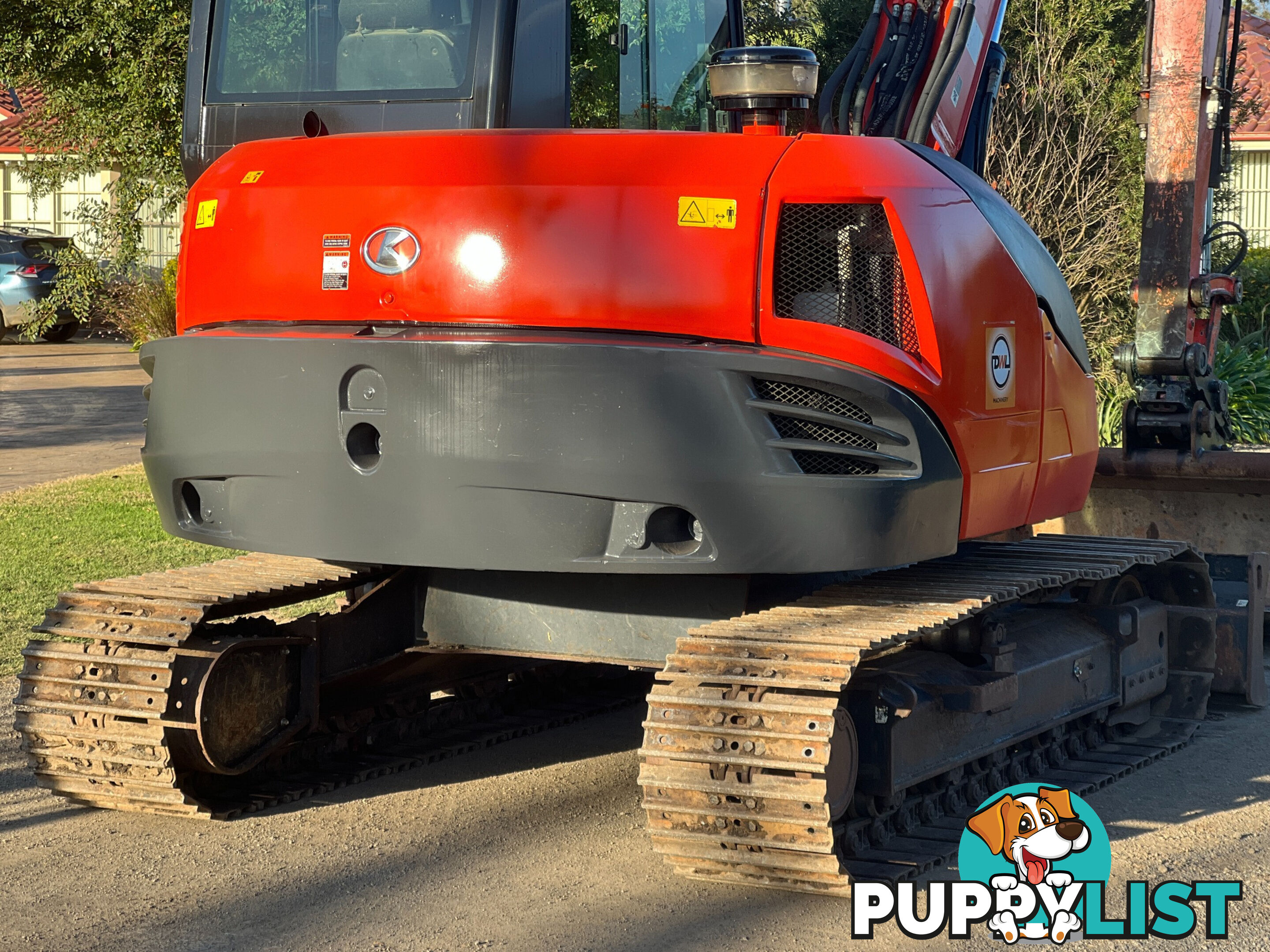 Kubota KX080 Tracked-Excav Excavator