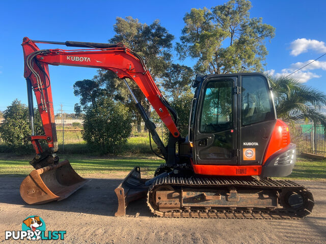 Kubota KX080 Tracked-Excav Excavator