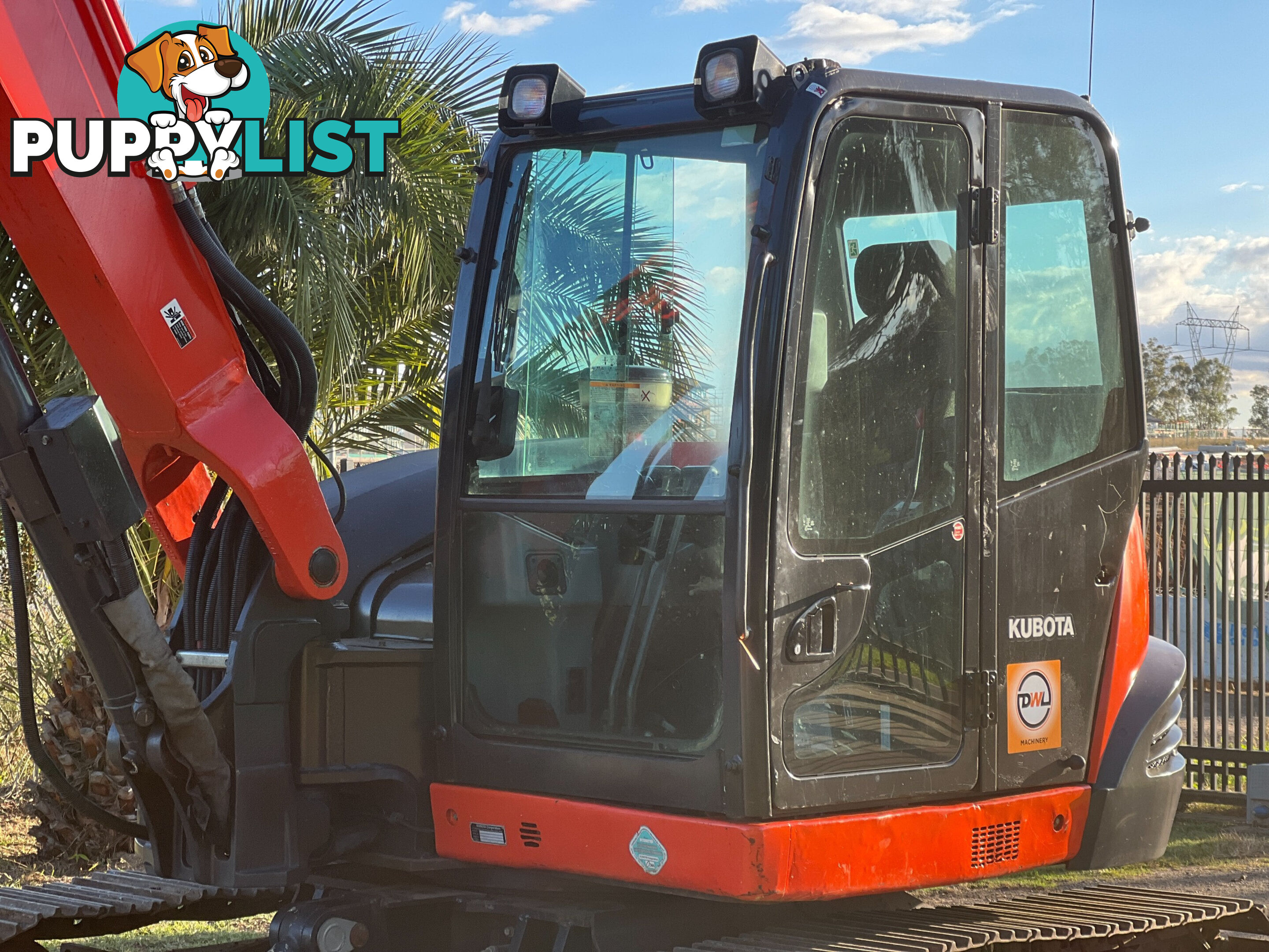 Kubota KX080 Tracked-Excav Excavator