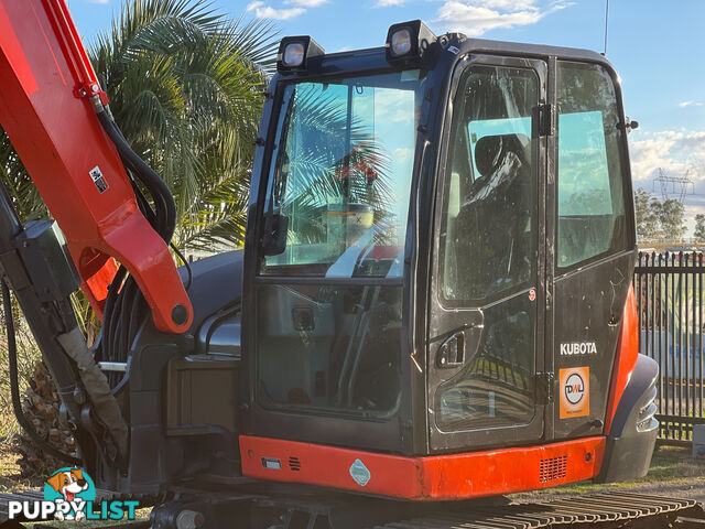 Kubota KX080 Tracked-Excav Excavator