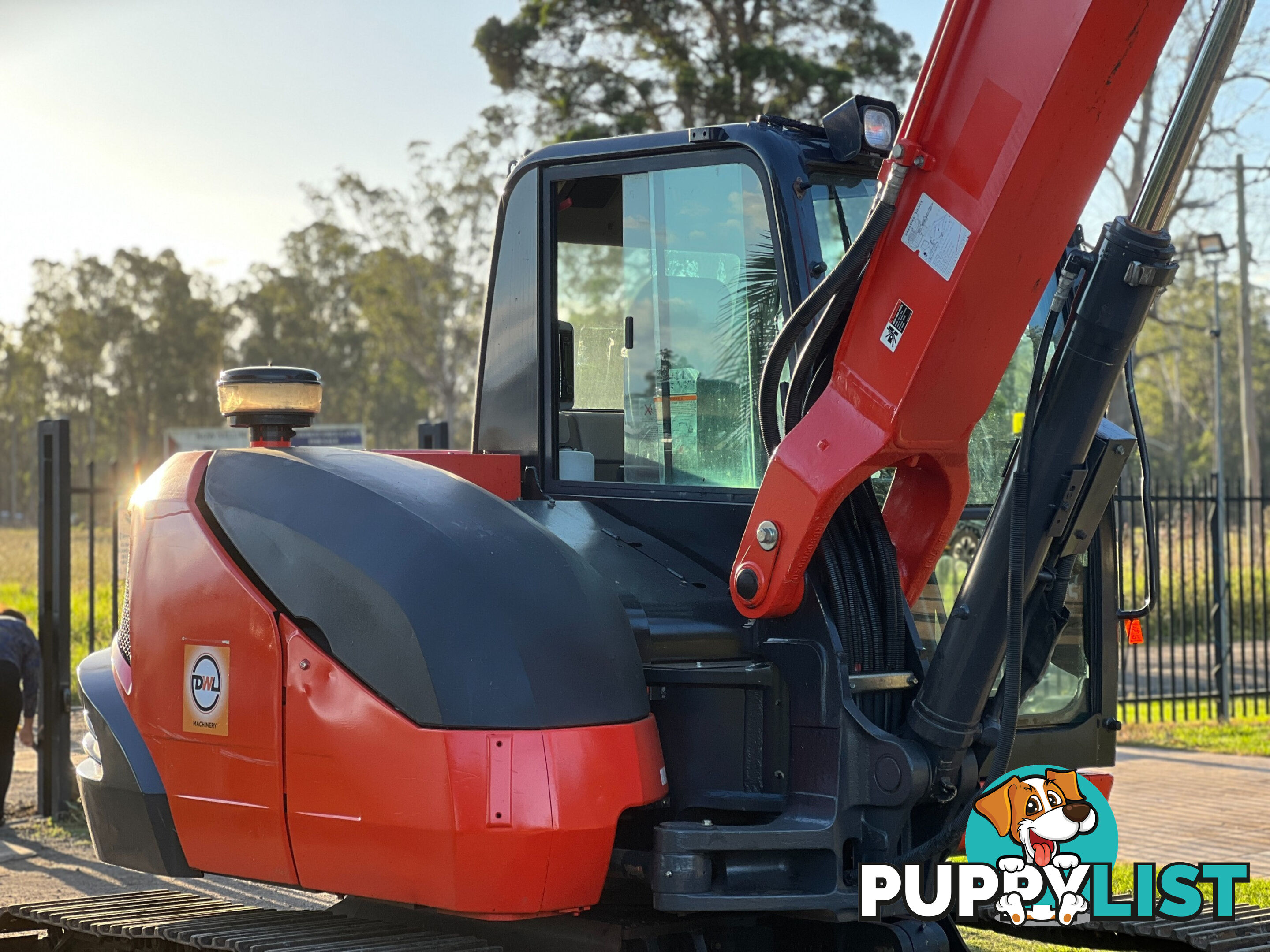 Kubota KX080 Tracked-Excav Excavator