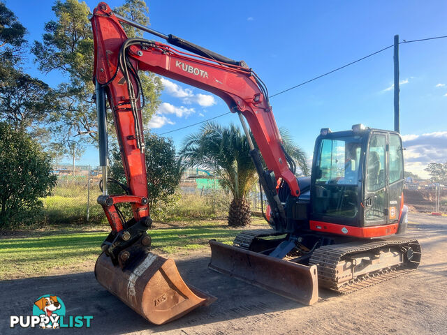 Kubota KX080 Tracked-Excav Excavator