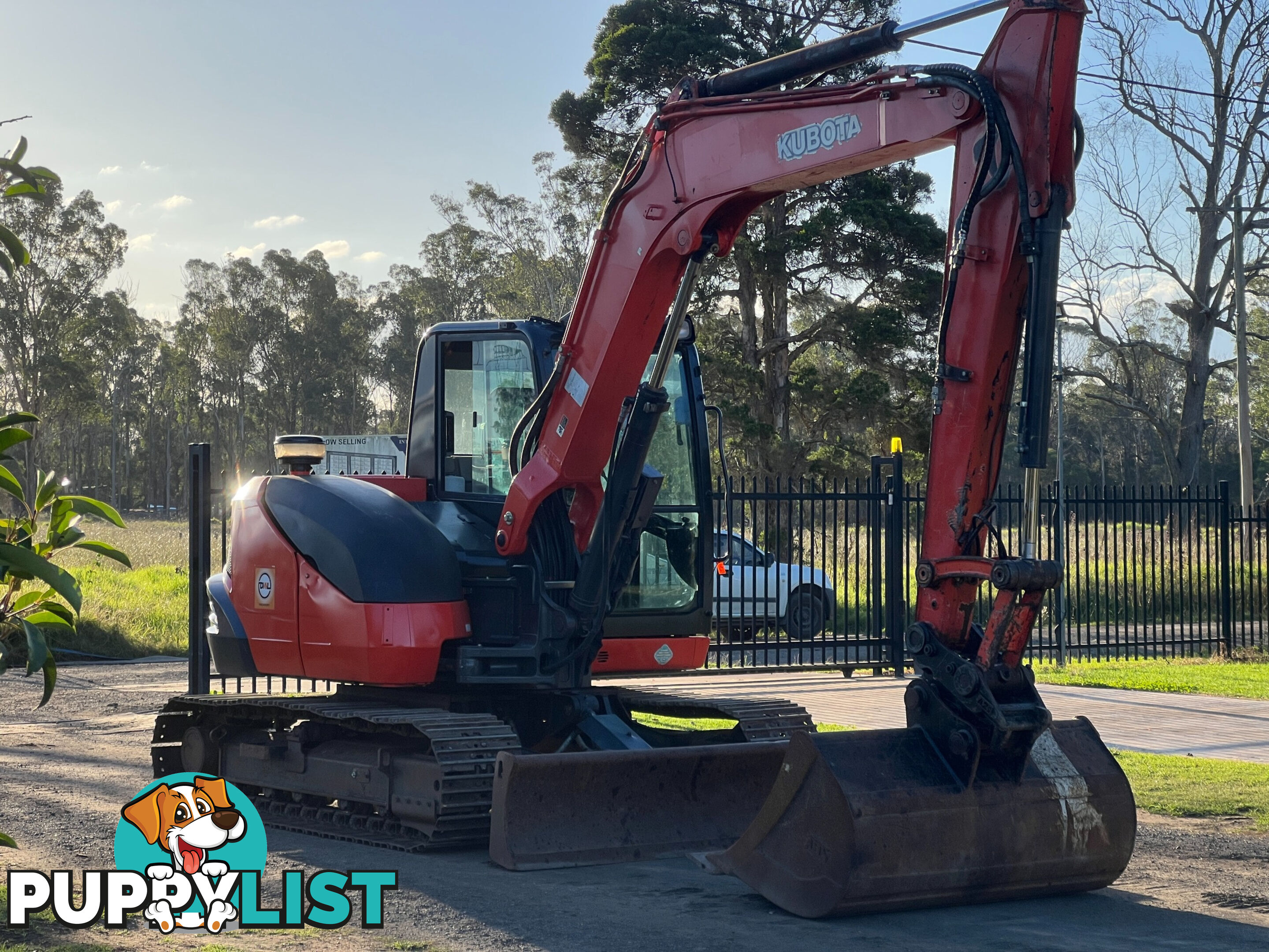 Kubota KX080 Tracked-Excav Excavator