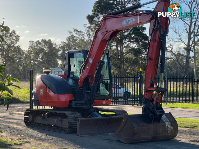 Kubota KX080 Tracked-Excav Excavator