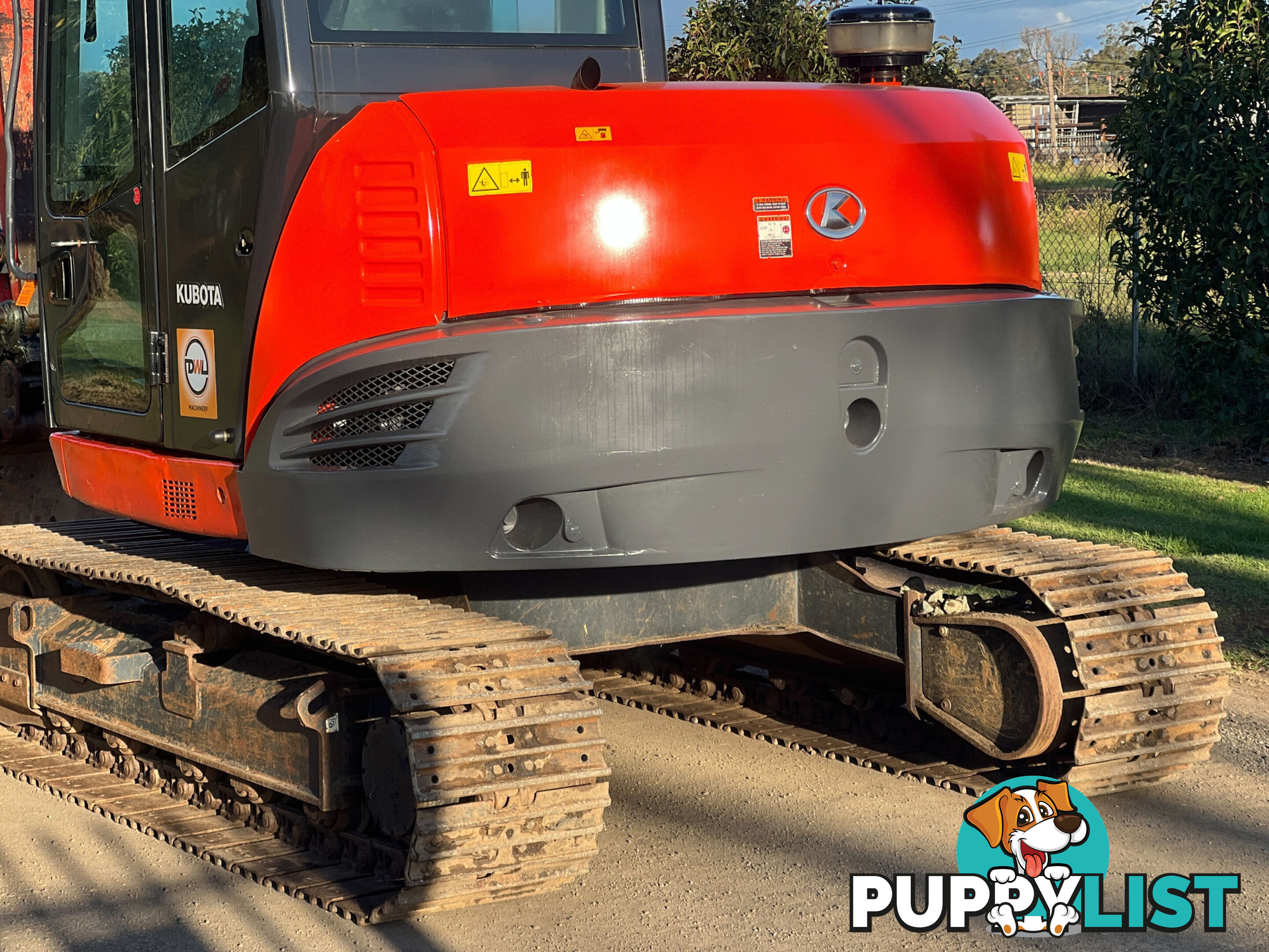 Kubota KX080 Tracked-Excav Excavator