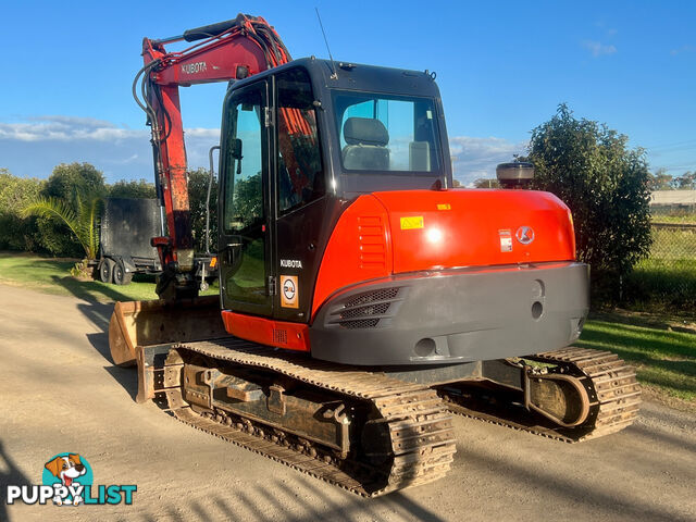 Kubota KX080 Tracked-Excav Excavator