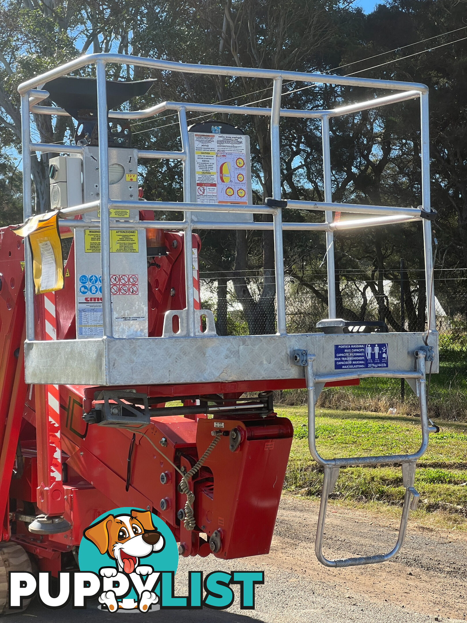 CMC S19HD Scissor Lift Access &amp; Height Safety