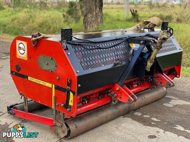 Redexim Verti Drain 7521  Aerator Tillage Equip