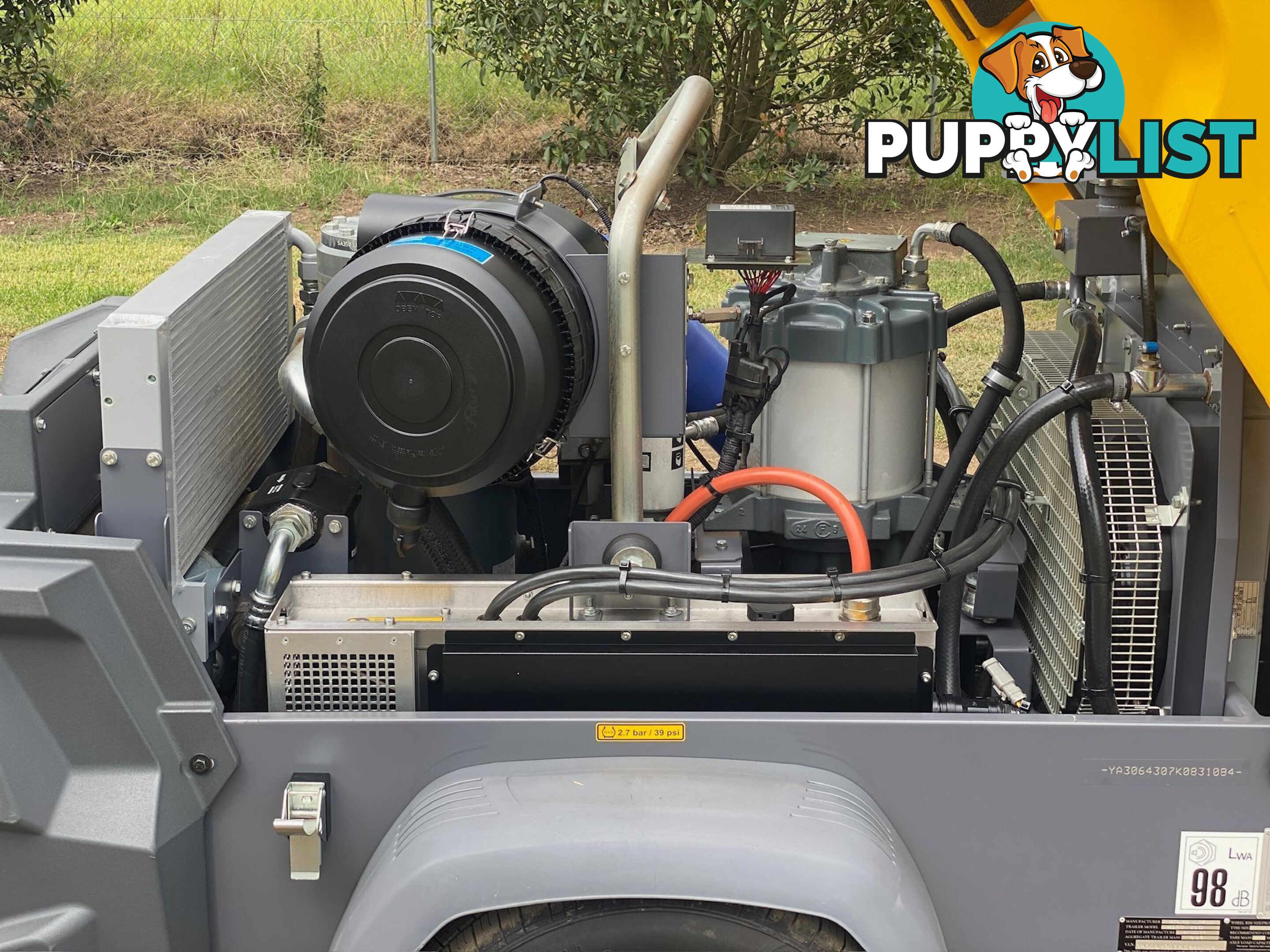 Atlas Copco H250PVSD Electric Compressor