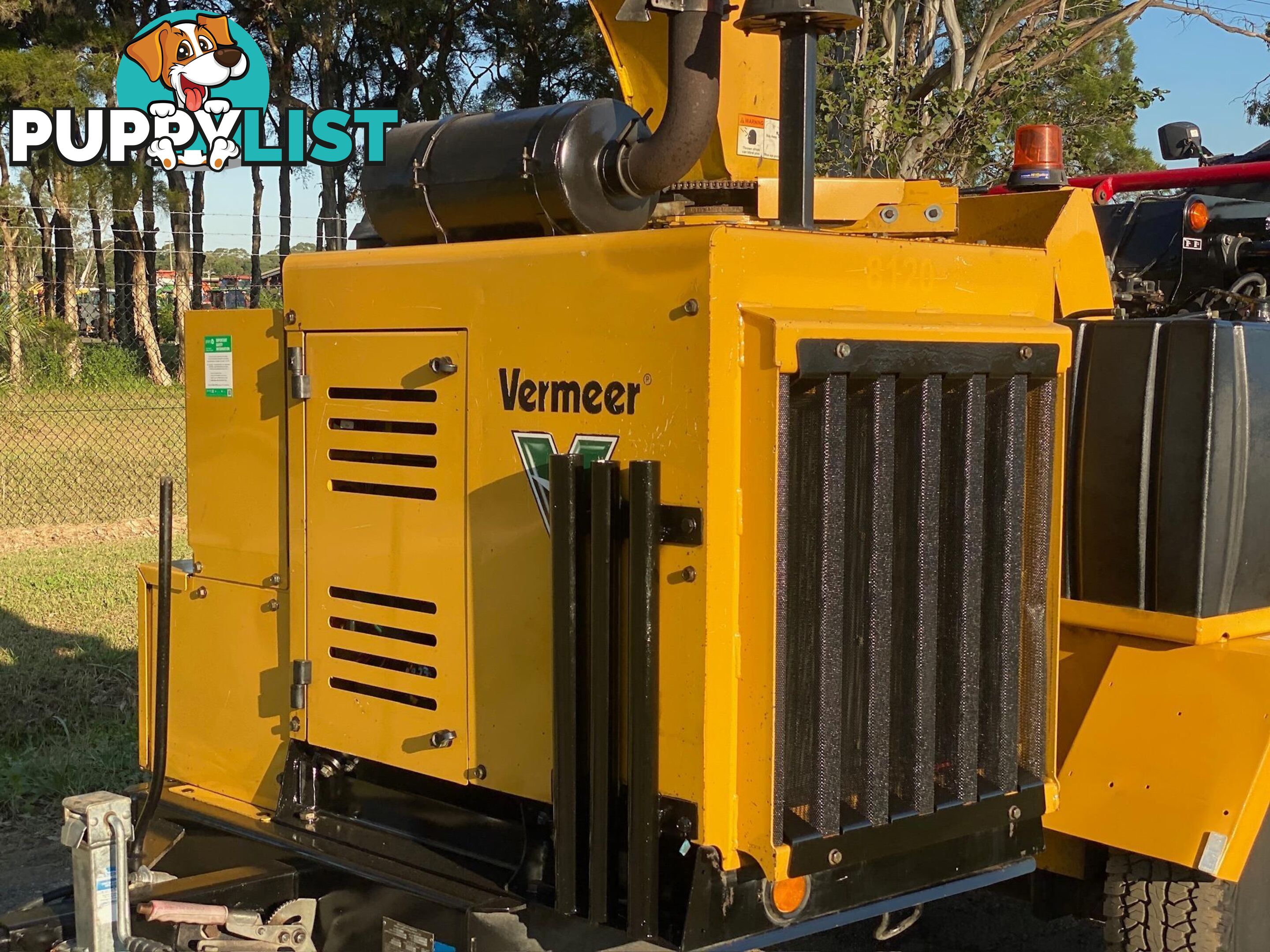 Vermeer BC1200XL Wood Chipper Forestry Equipment