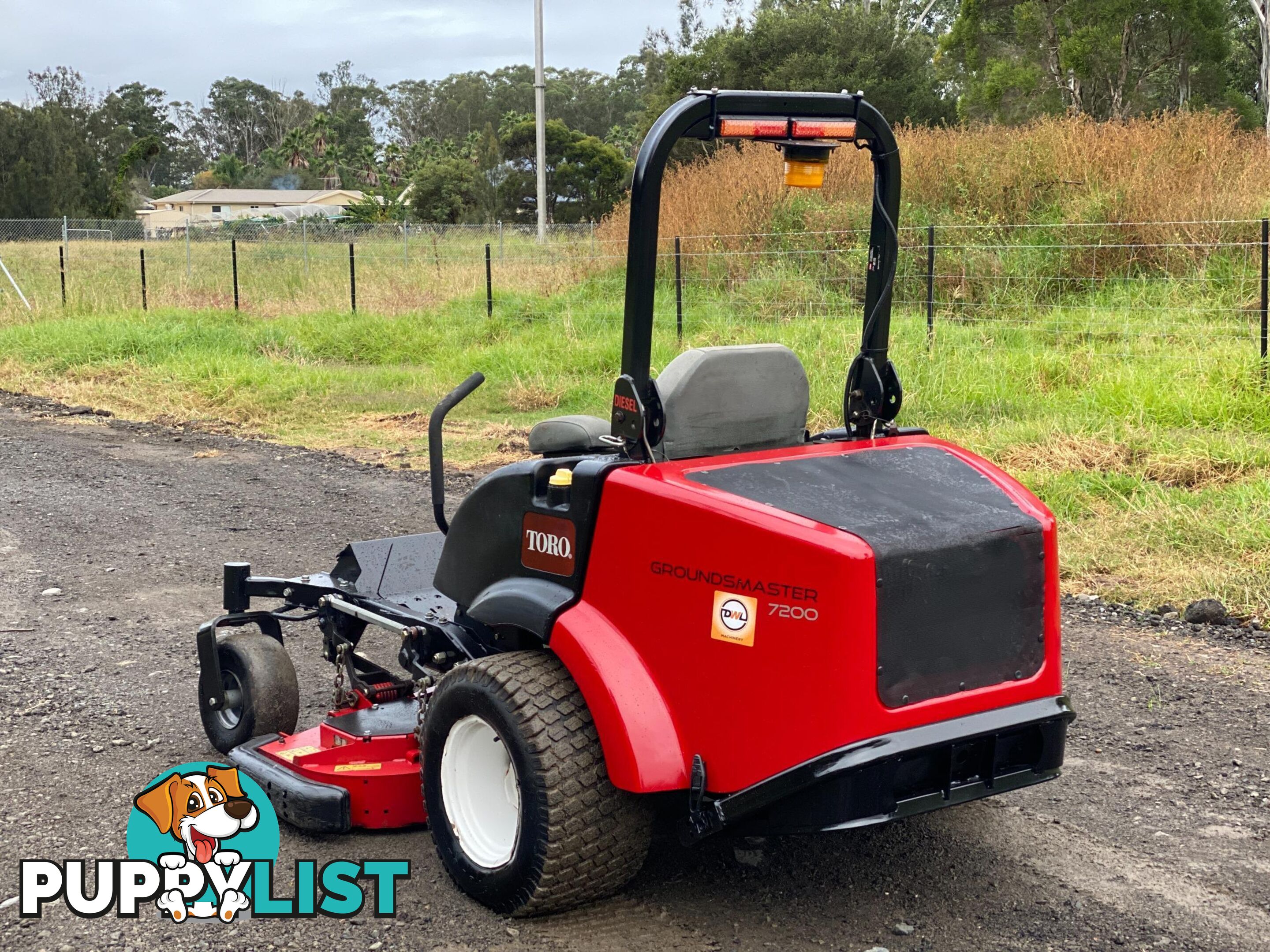 Toro Ground Master 7200 Zero Turn Lawn Equipment