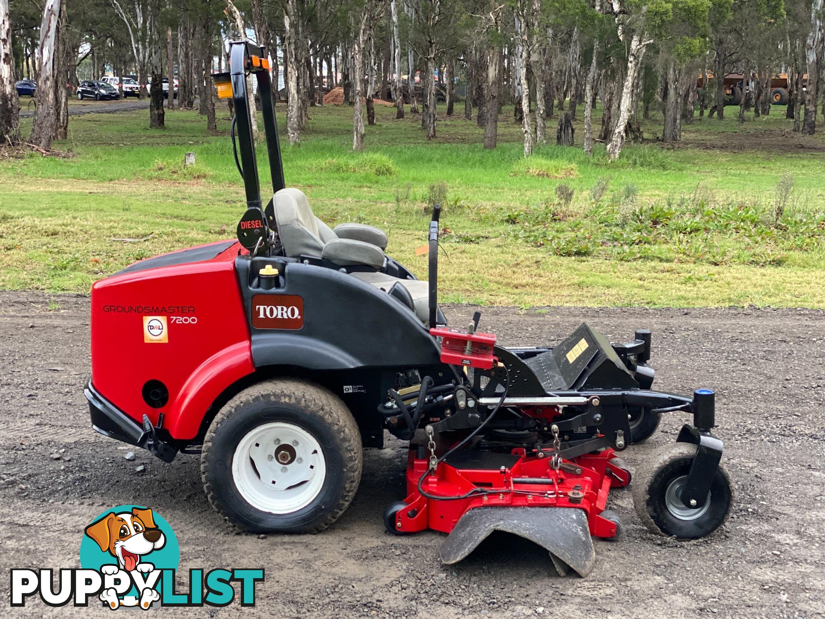 Toro Ground Master 7200 Zero Turn Lawn Equipment