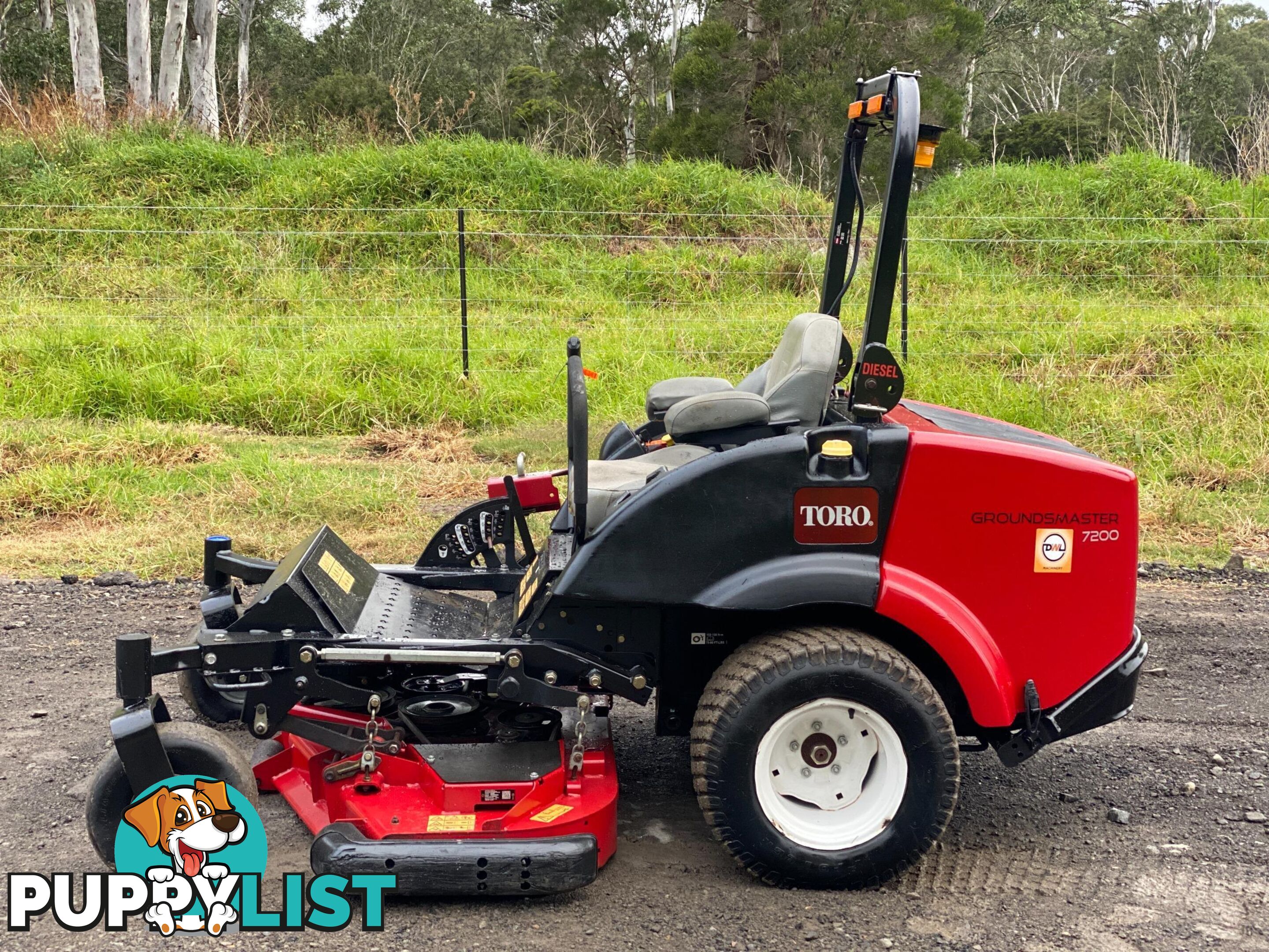 Toro Ground Master 7200 Zero Turn Lawn Equipment