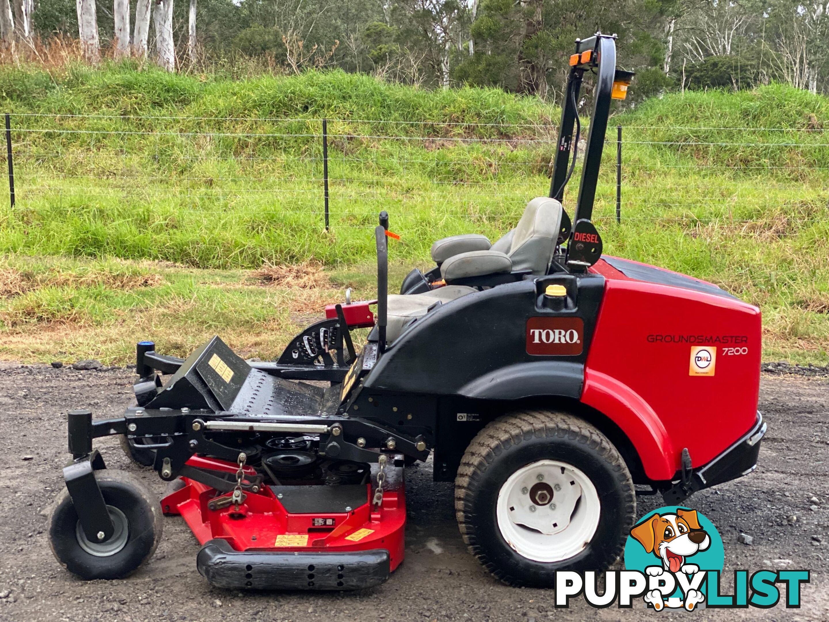 Toro Ground Master 7200 Zero Turn Lawn Equipment