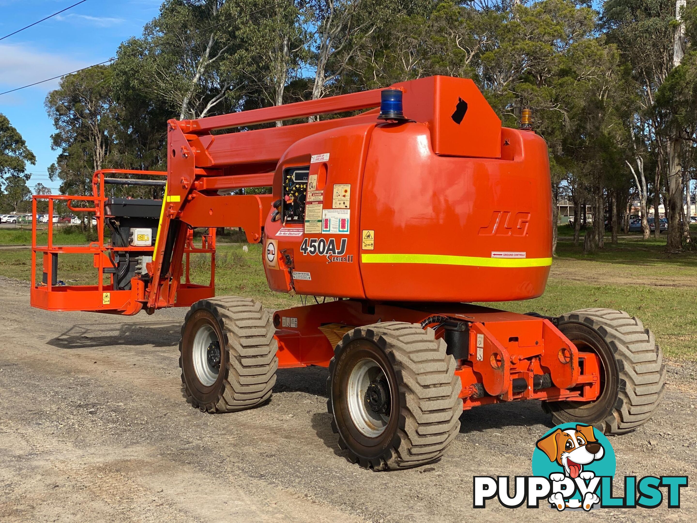 JLG 450AJ Boom Lift Access &amp; Height Safety