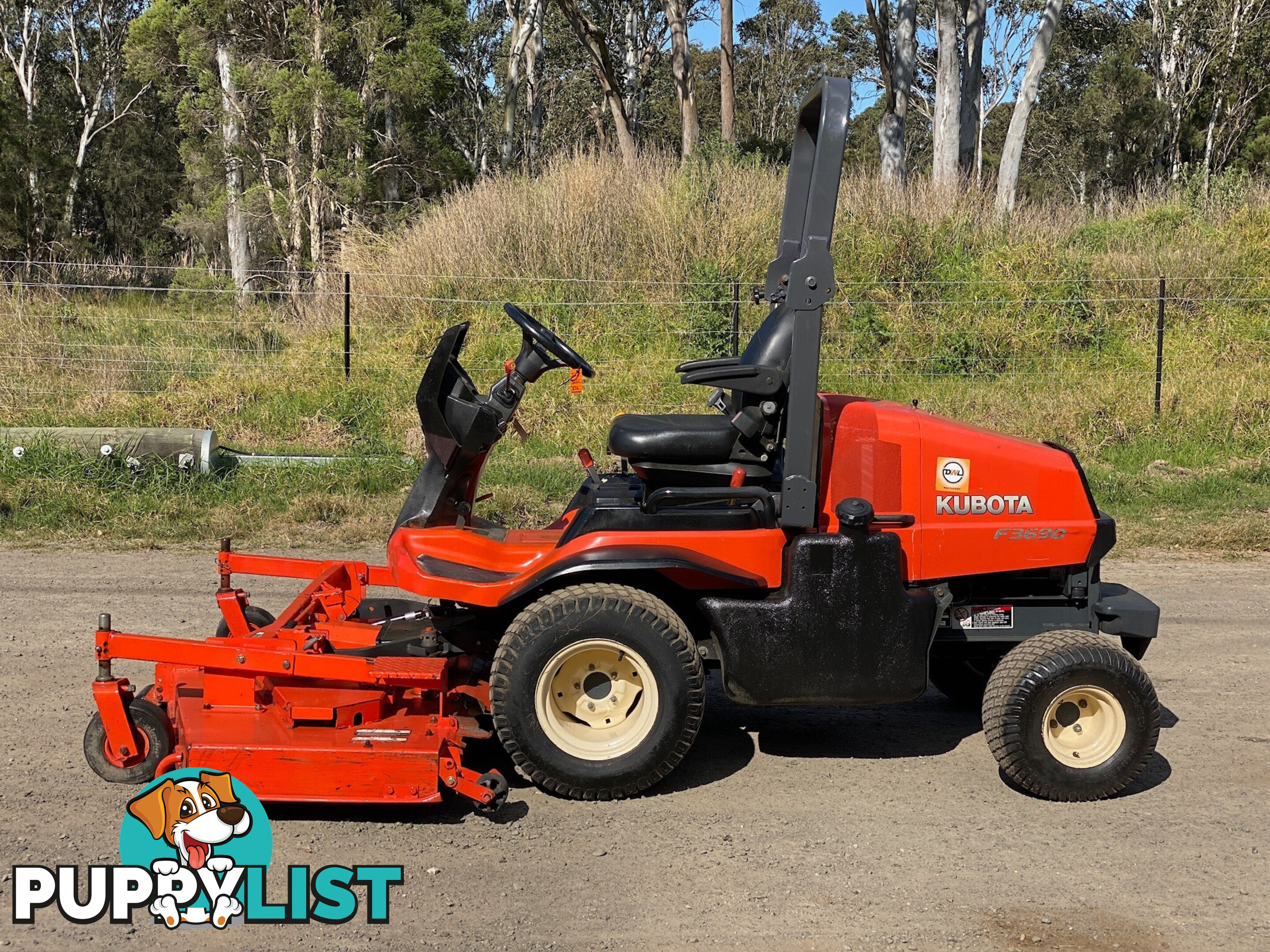 Kubota F3690 Front Deck Lawn Equipment