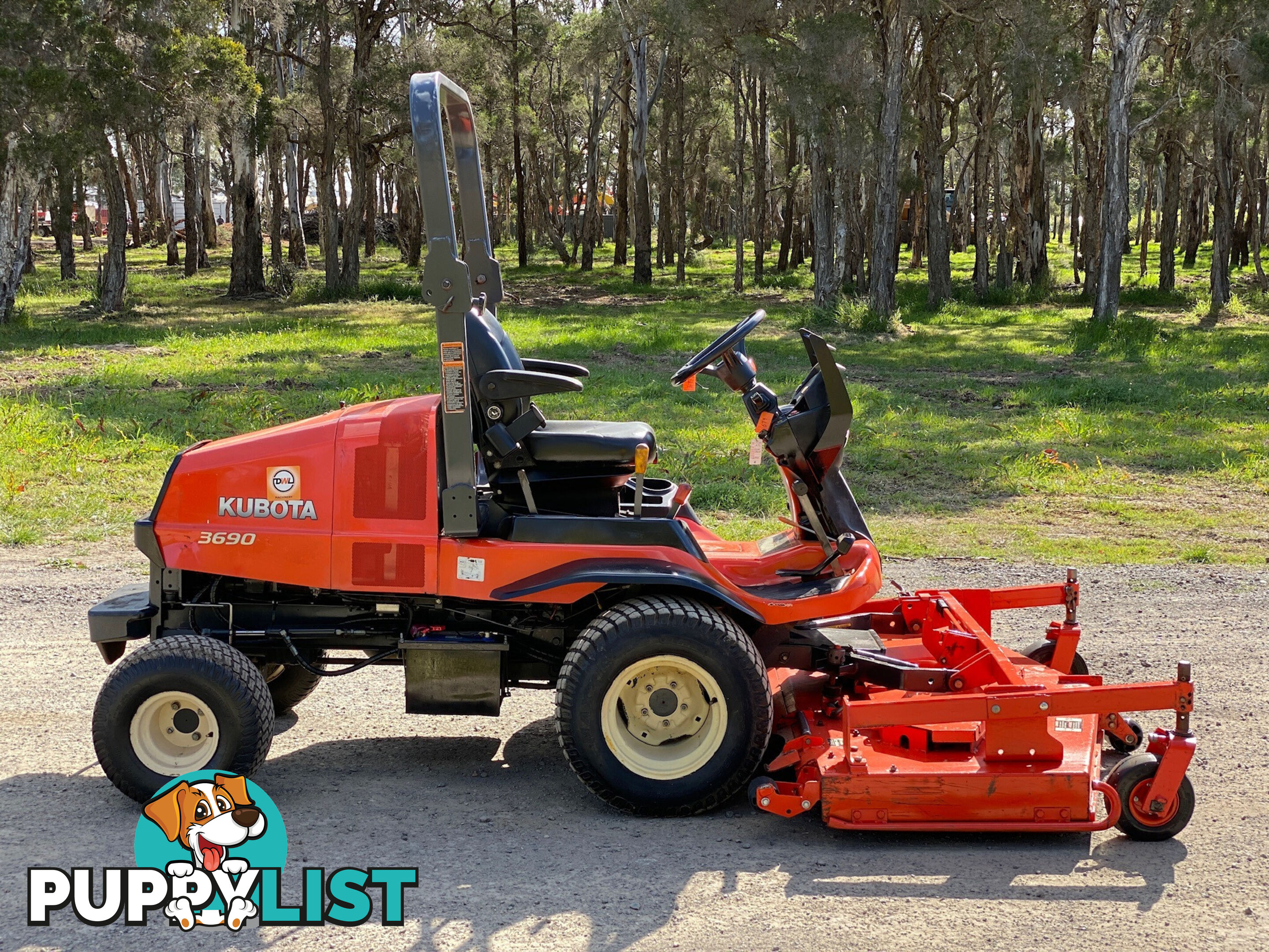 Kubota F3690 Front Deck Lawn Equipment