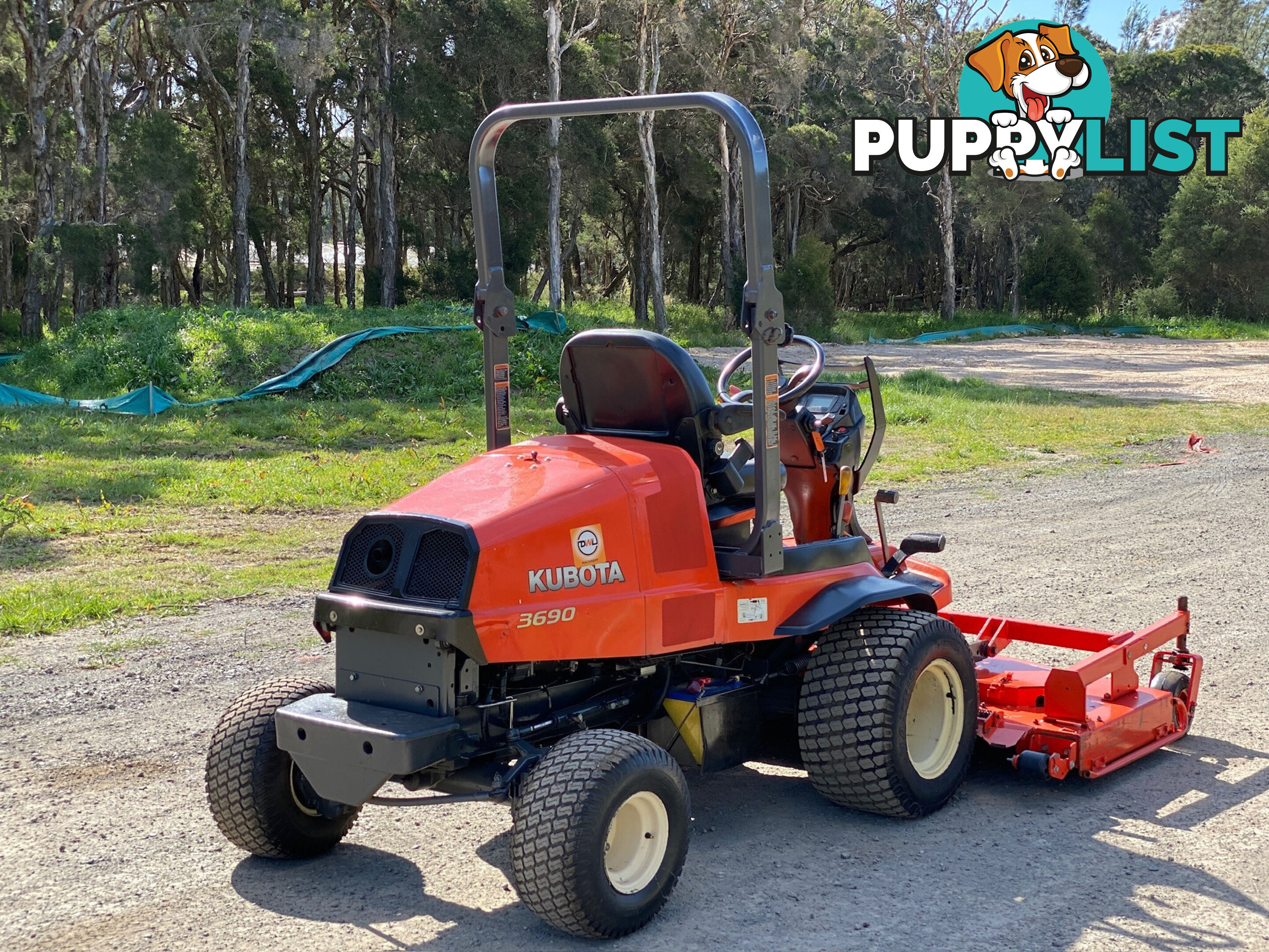 Kubota F3690 Front Deck Lawn Equipment