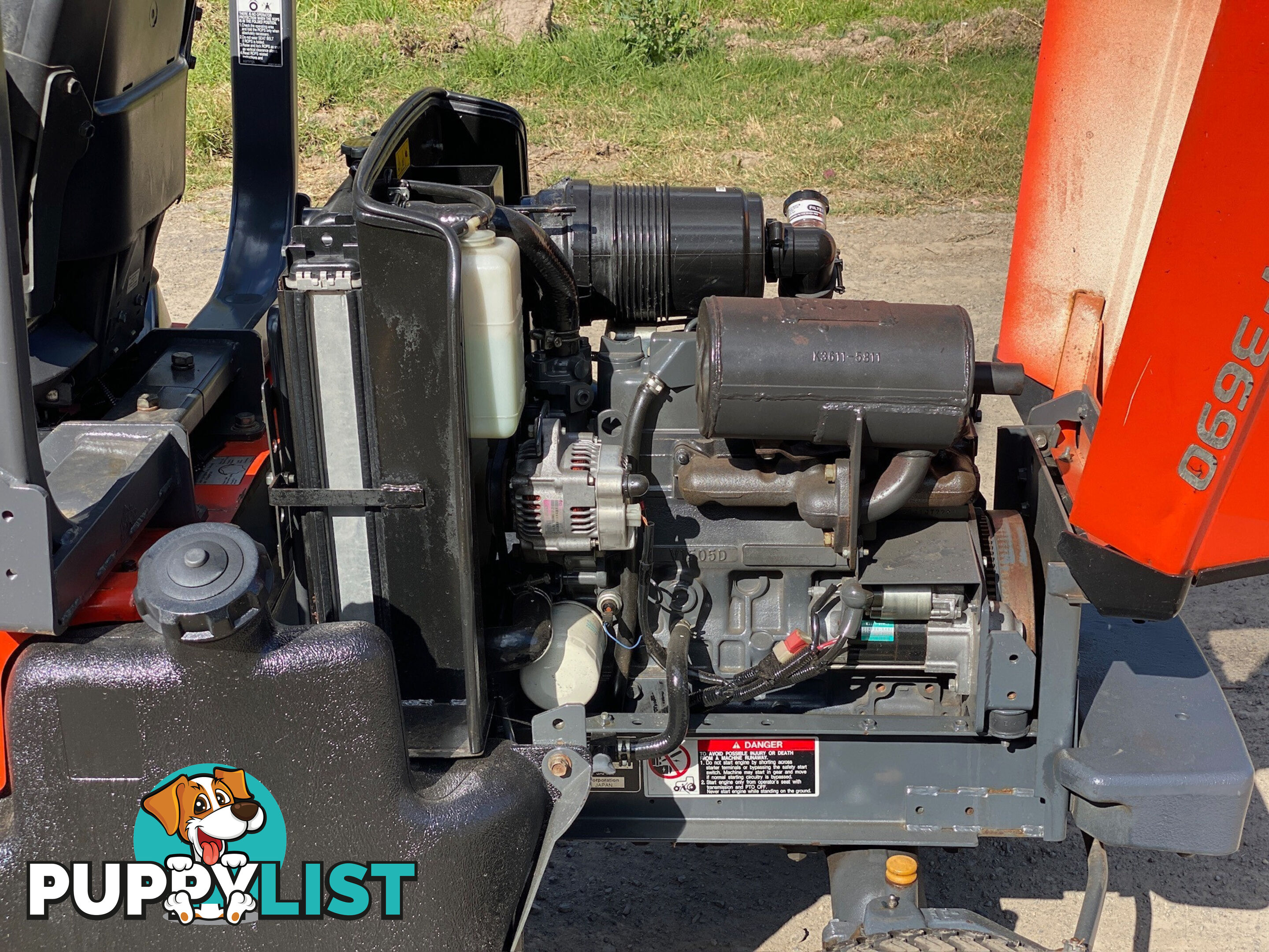 Kubota F3690 Front Deck Lawn Equipment