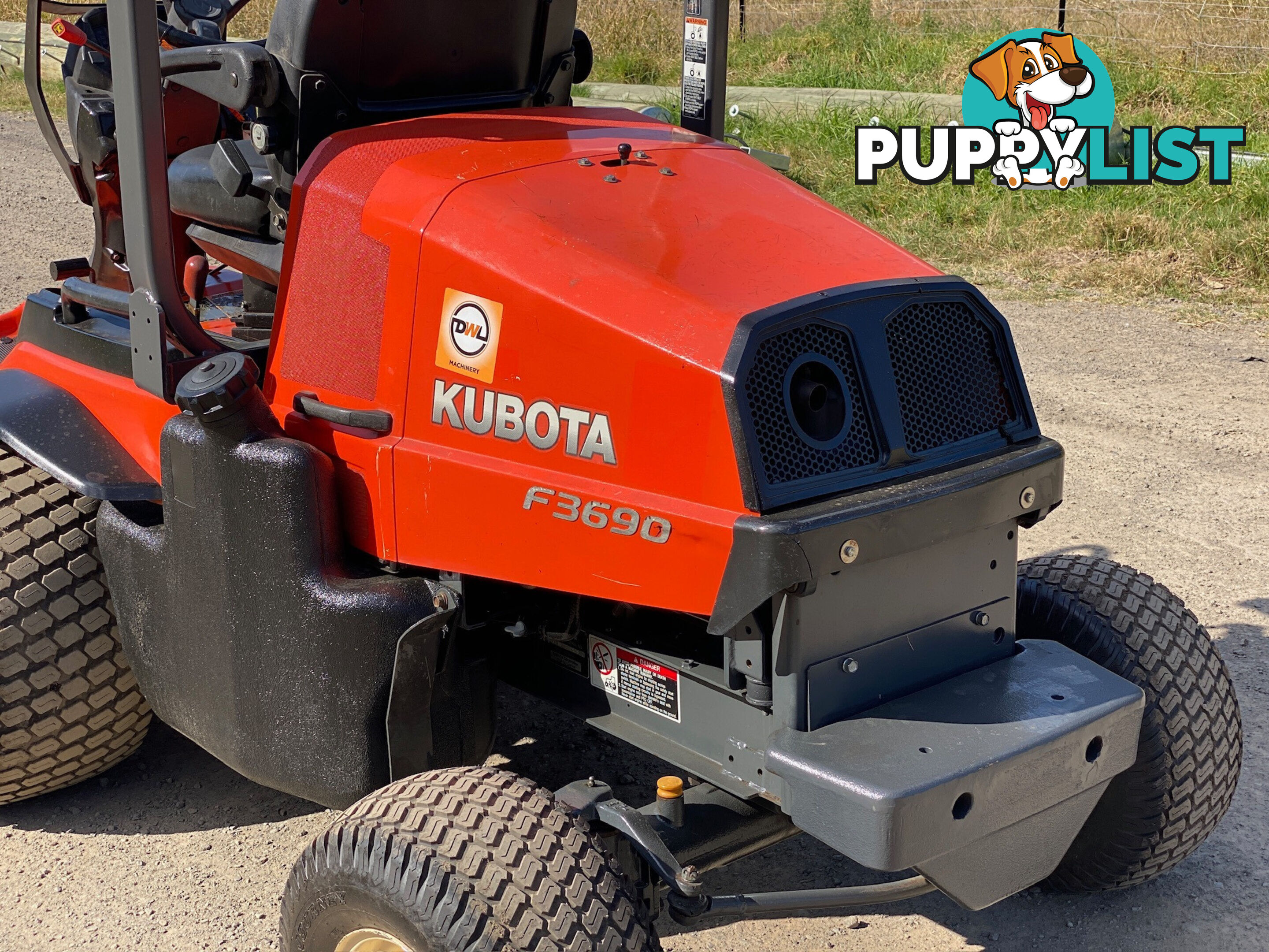 Kubota F3690 Front Deck Lawn Equipment