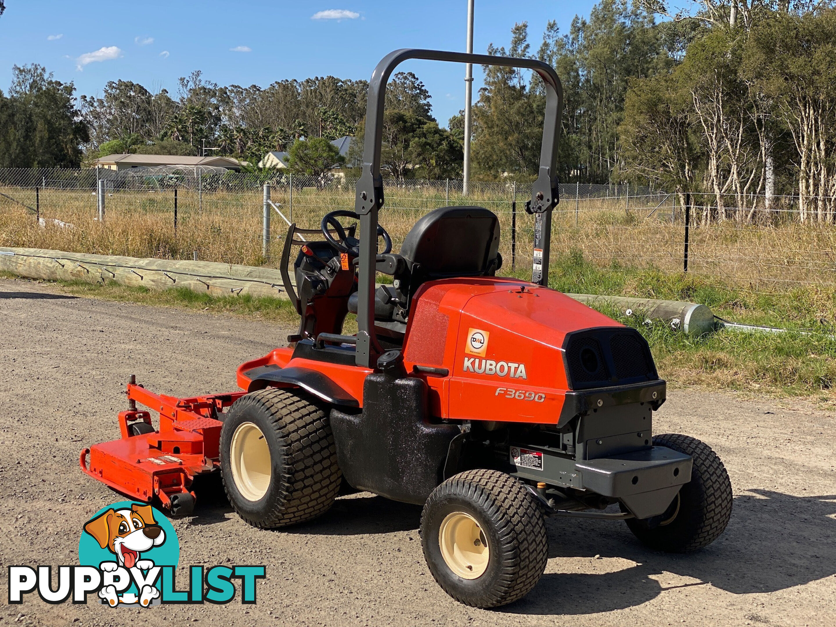 Kubota F3690 Front Deck Lawn Equipment