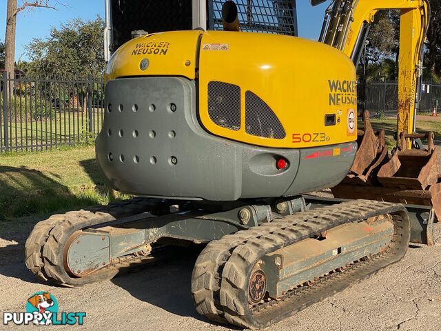 Wacker Neuson 50Z3 Tracked-Excav Excavator