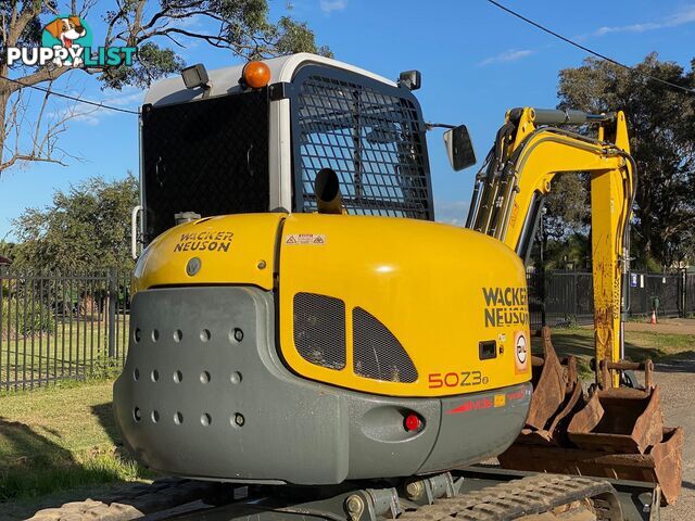 Wacker Neuson 50Z3 Tracked-Excav Excavator