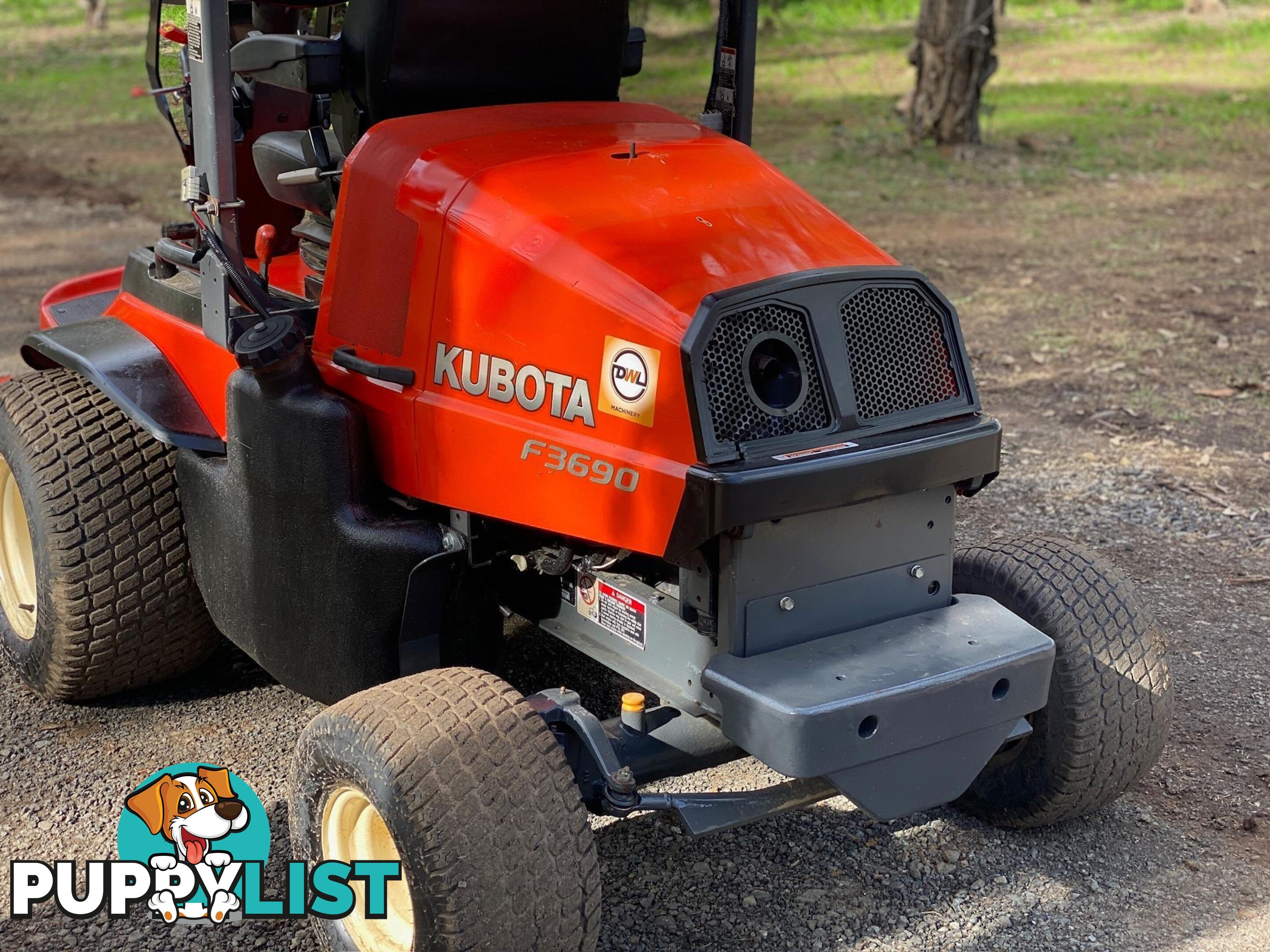 Kubota F3690 Front Deck Lawn Equipment