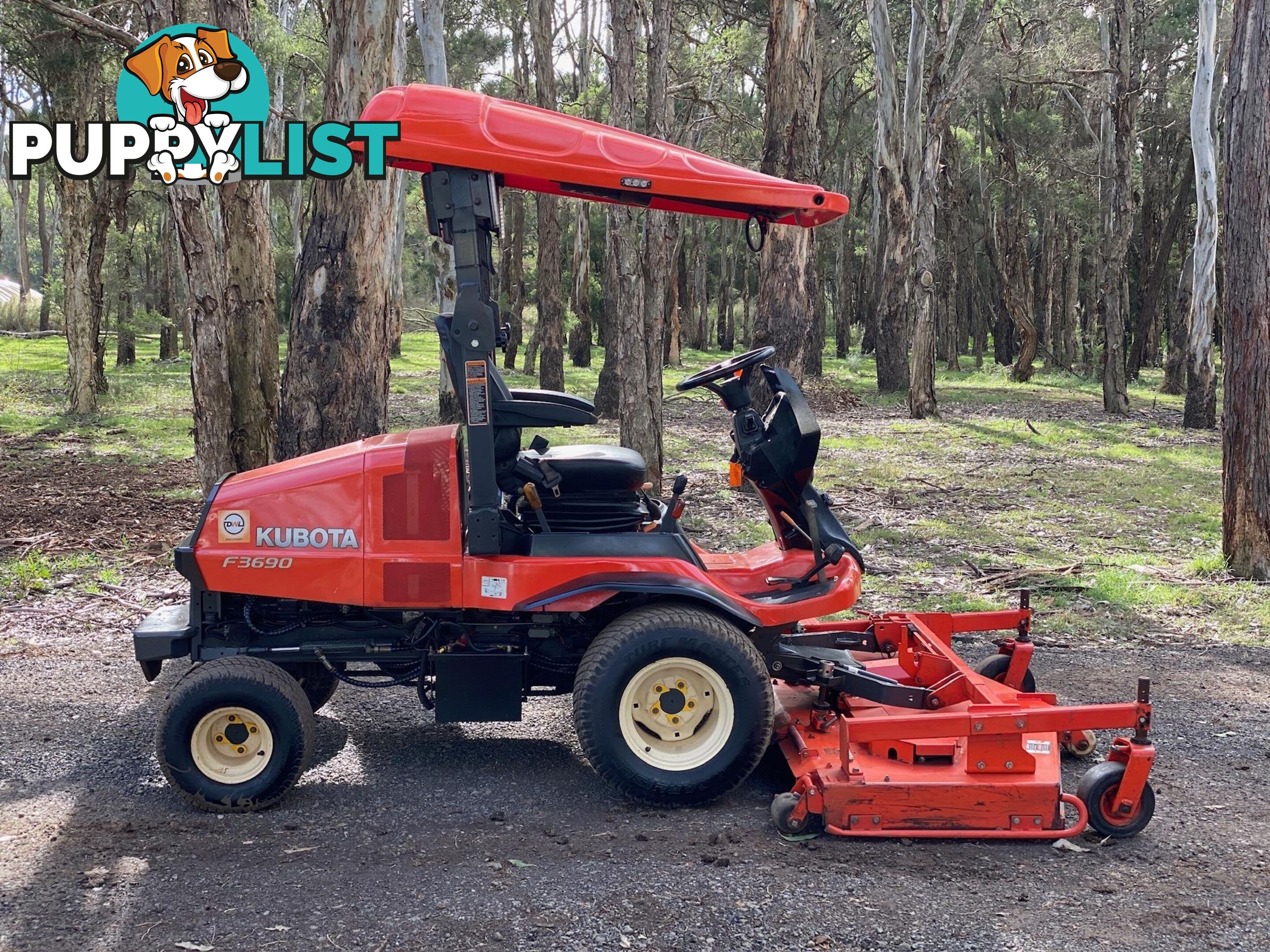 Kubota F3690 Front Deck Lawn Equipment