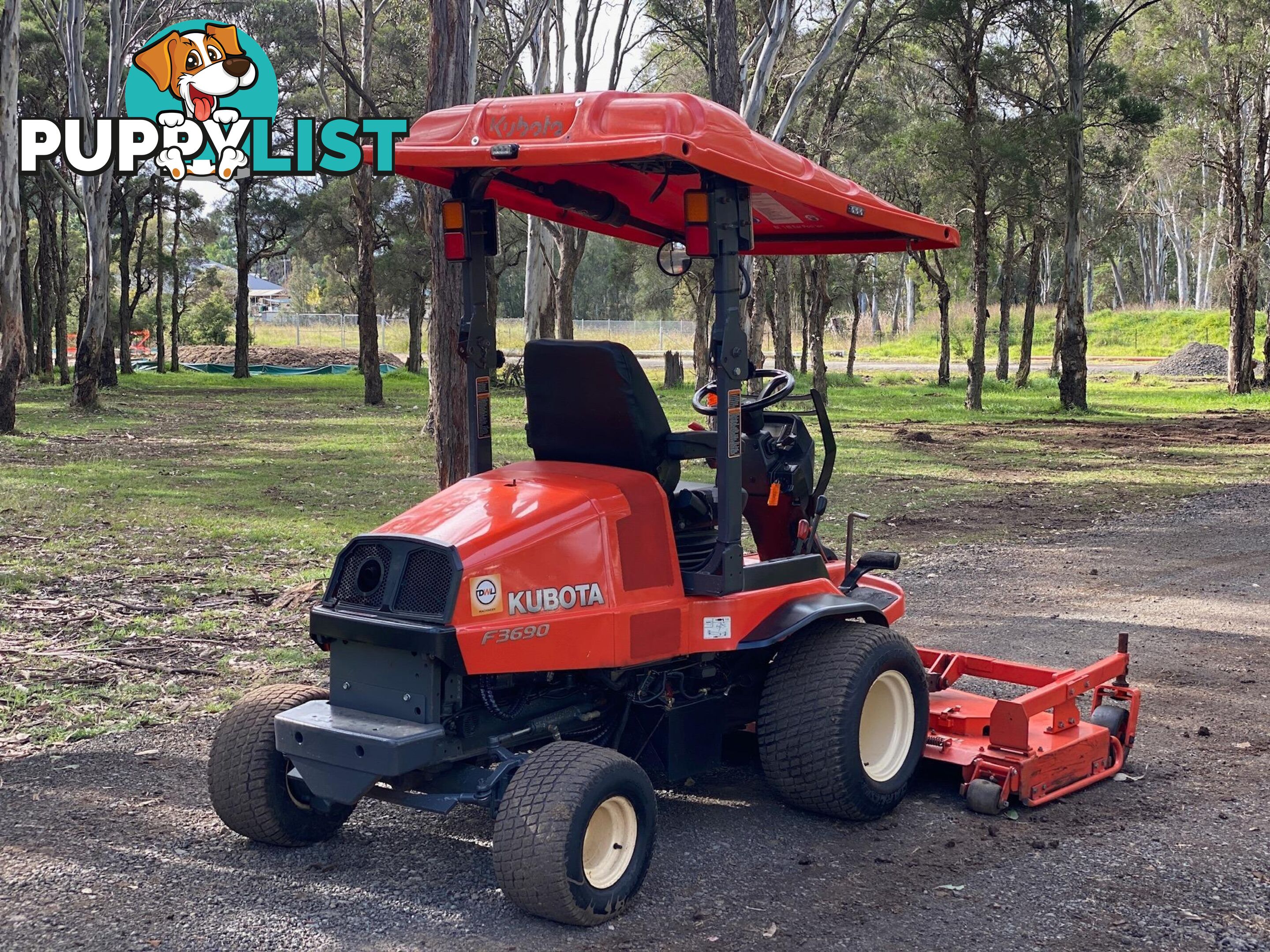 Kubota F3690 Front Deck Lawn Equipment