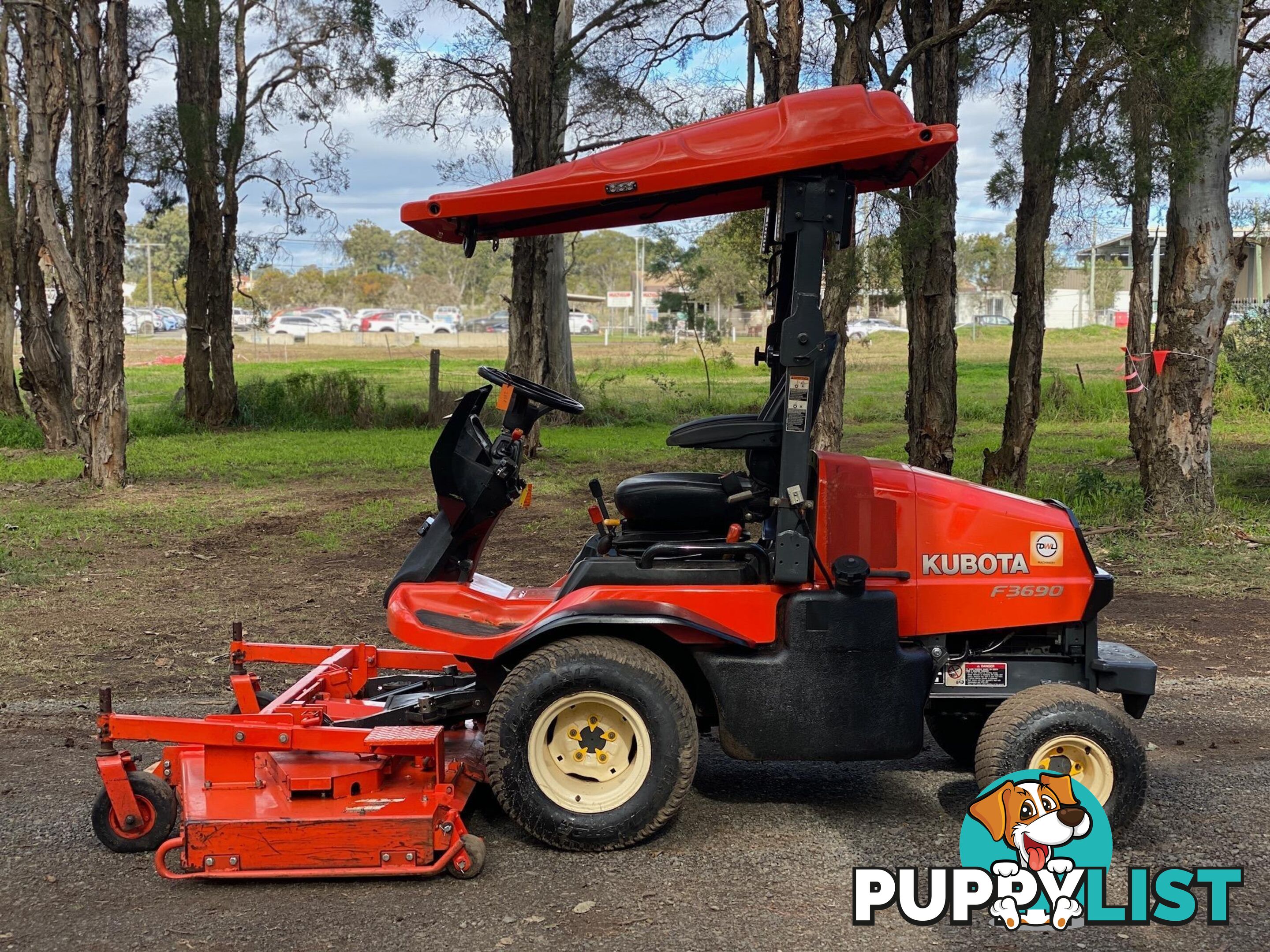 Kubota F3690 Front Deck Lawn Equipment