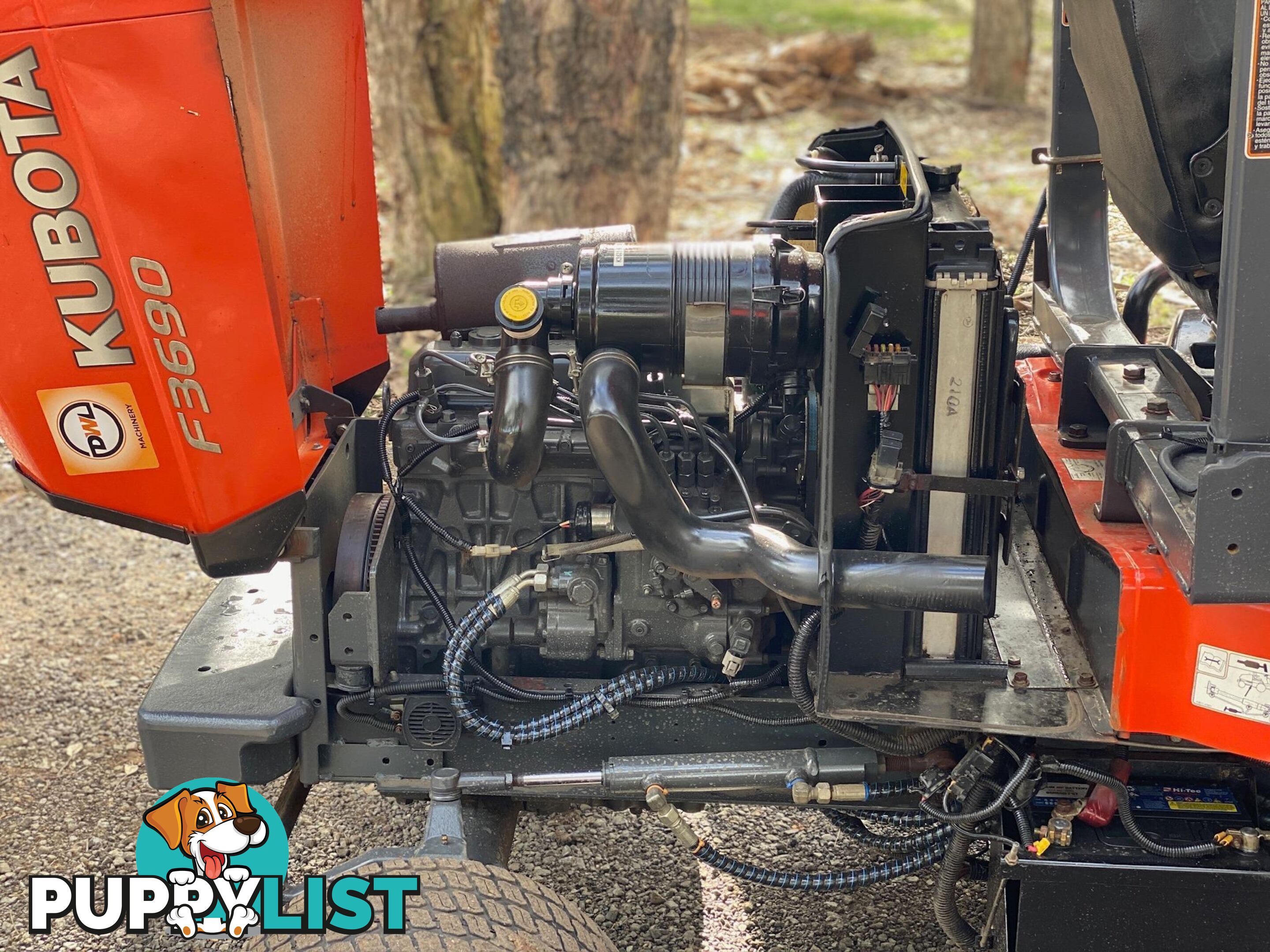 Kubota F3690 Front Deck Lawn Equipment