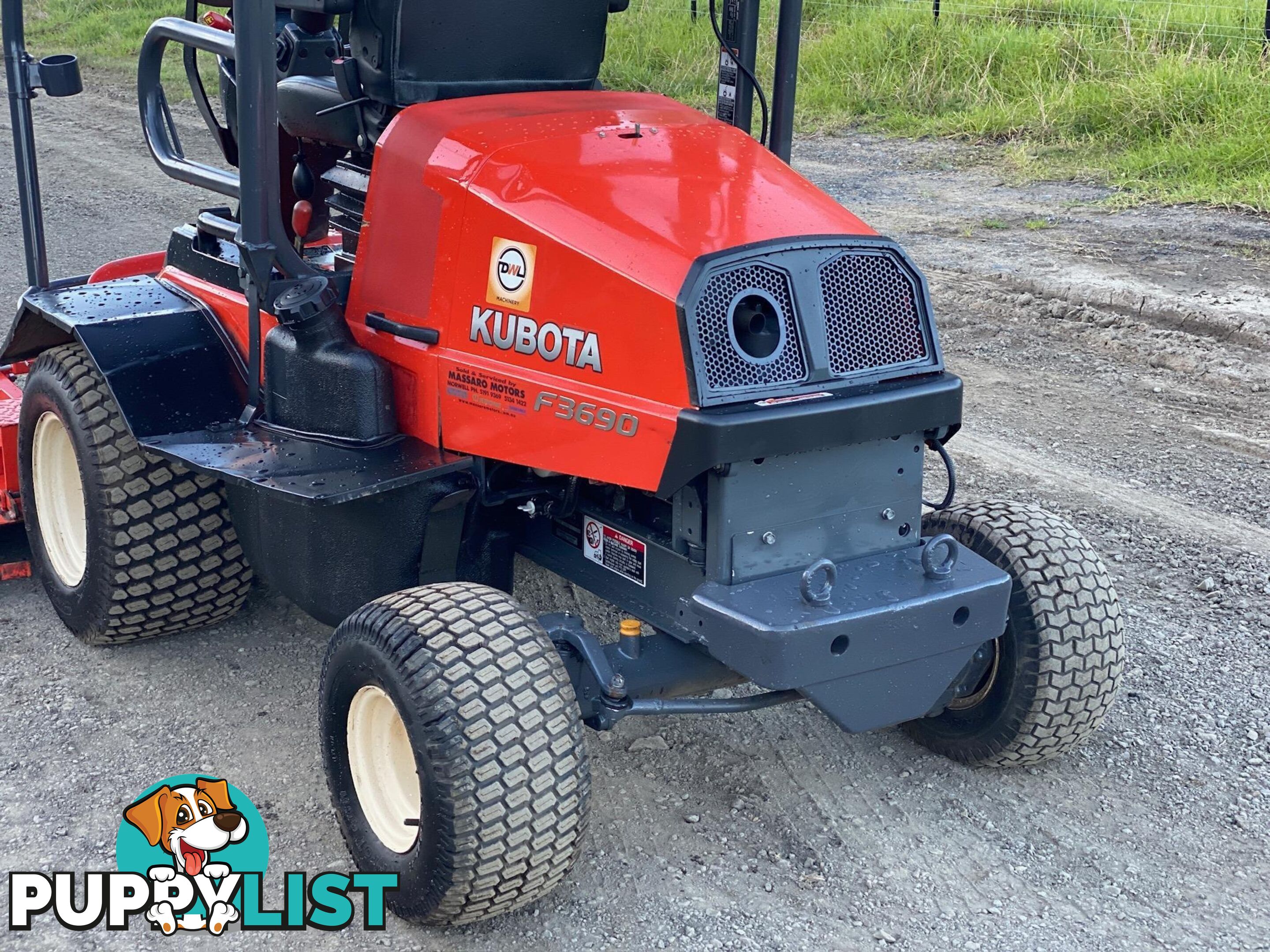 Kubota F3690 Front Deck Lawn Equipment