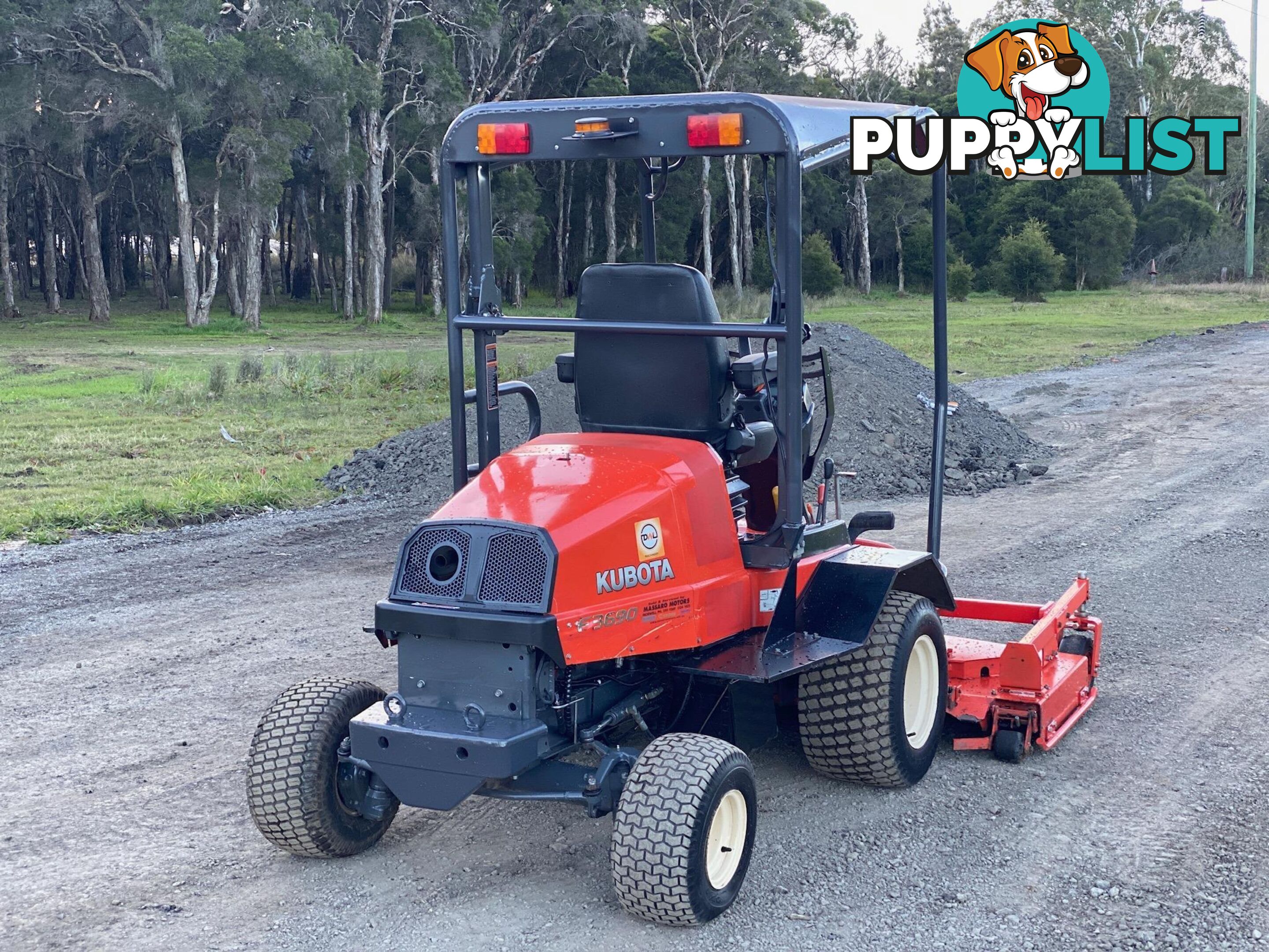 Kubota F3690 Front Deck Lawn Equipment