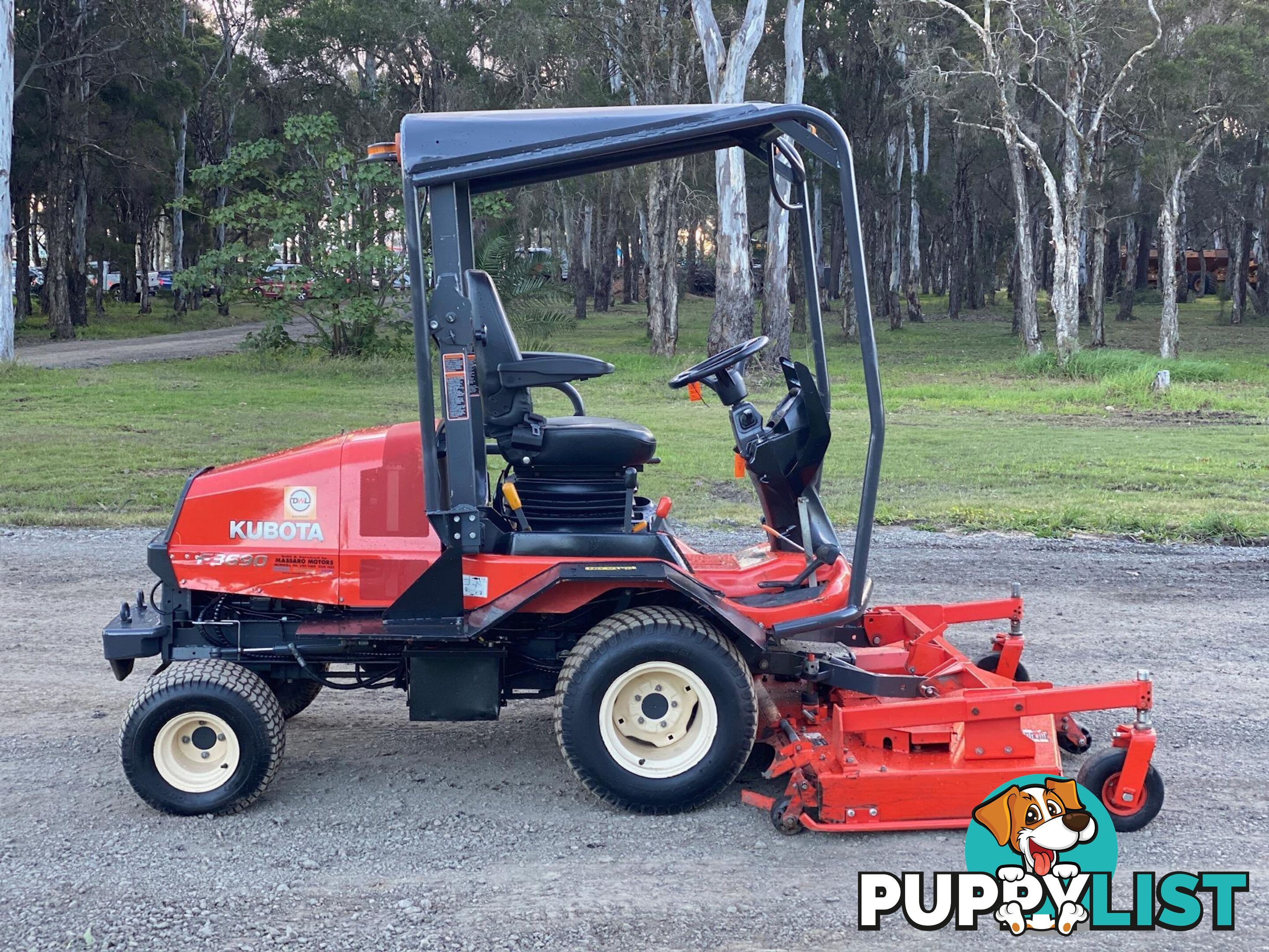 Kubota F3690 Front Deck Lawn Equipment