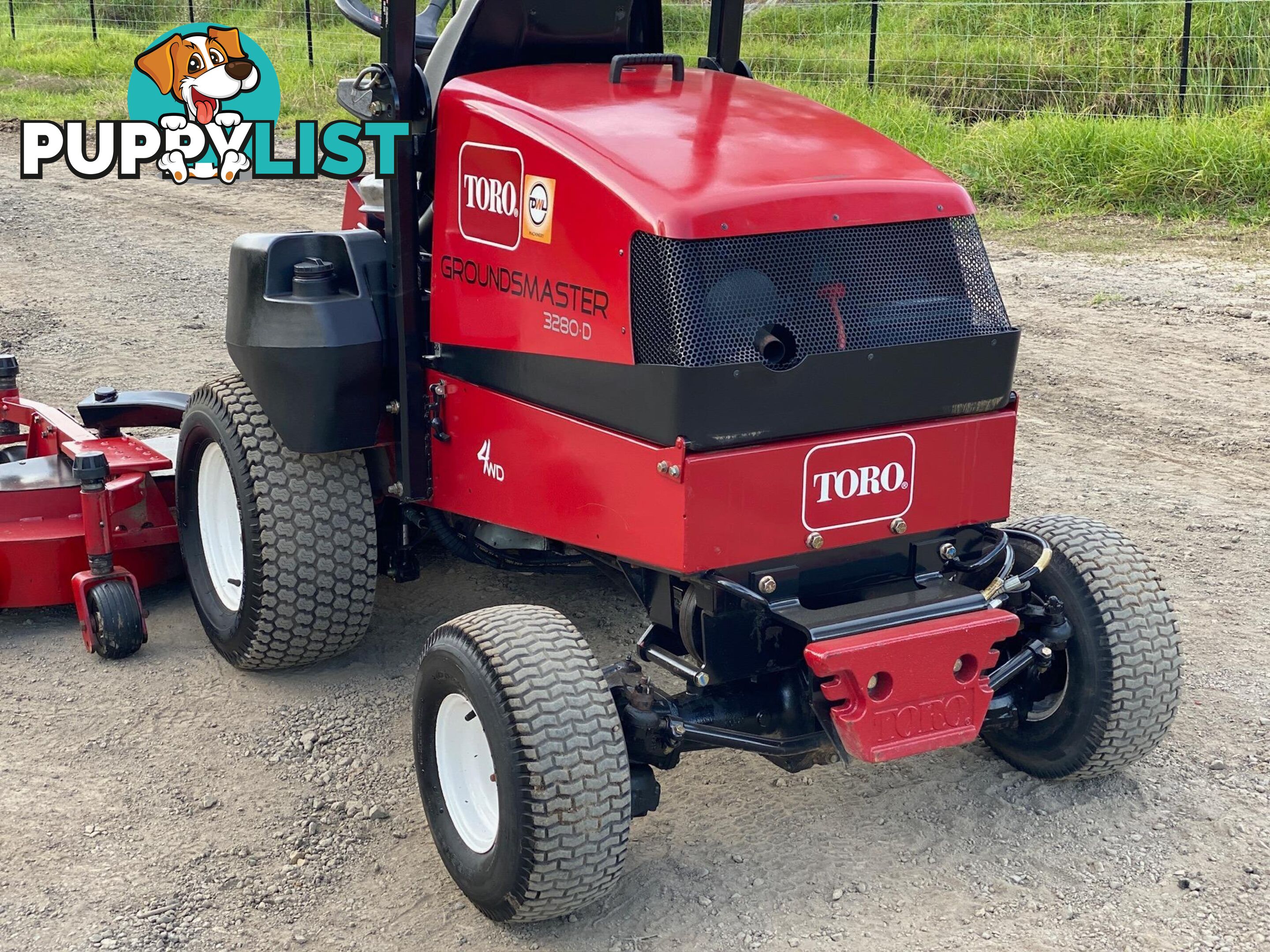 Toro GroundsMaster 3280 D Front Deck Lawn Equipment