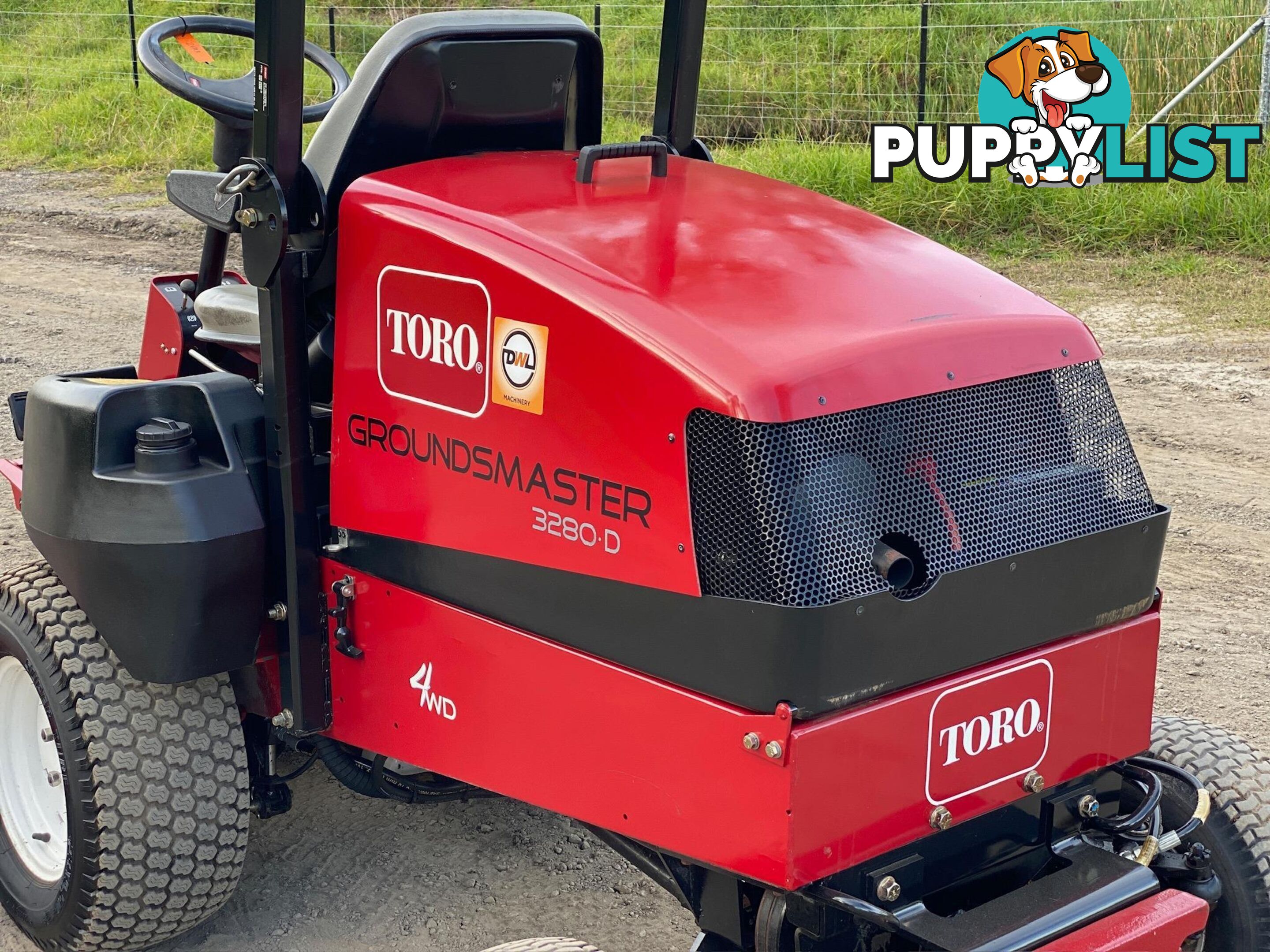 Toro GroundsMaster 3280 D Front Deck Lawn Equipment