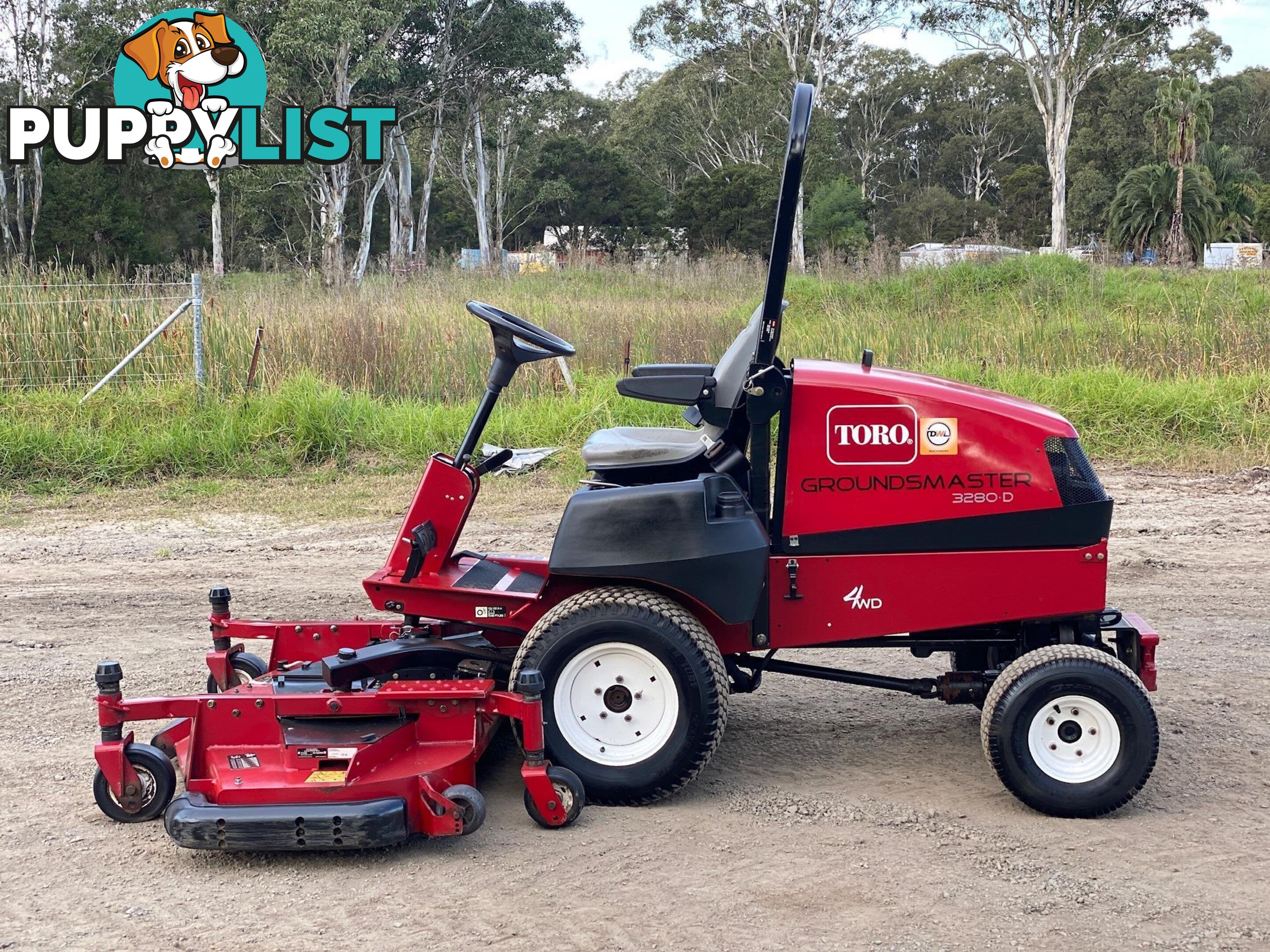 Toro GroundsMaster 3280 D Front Deck Lawn Equipment