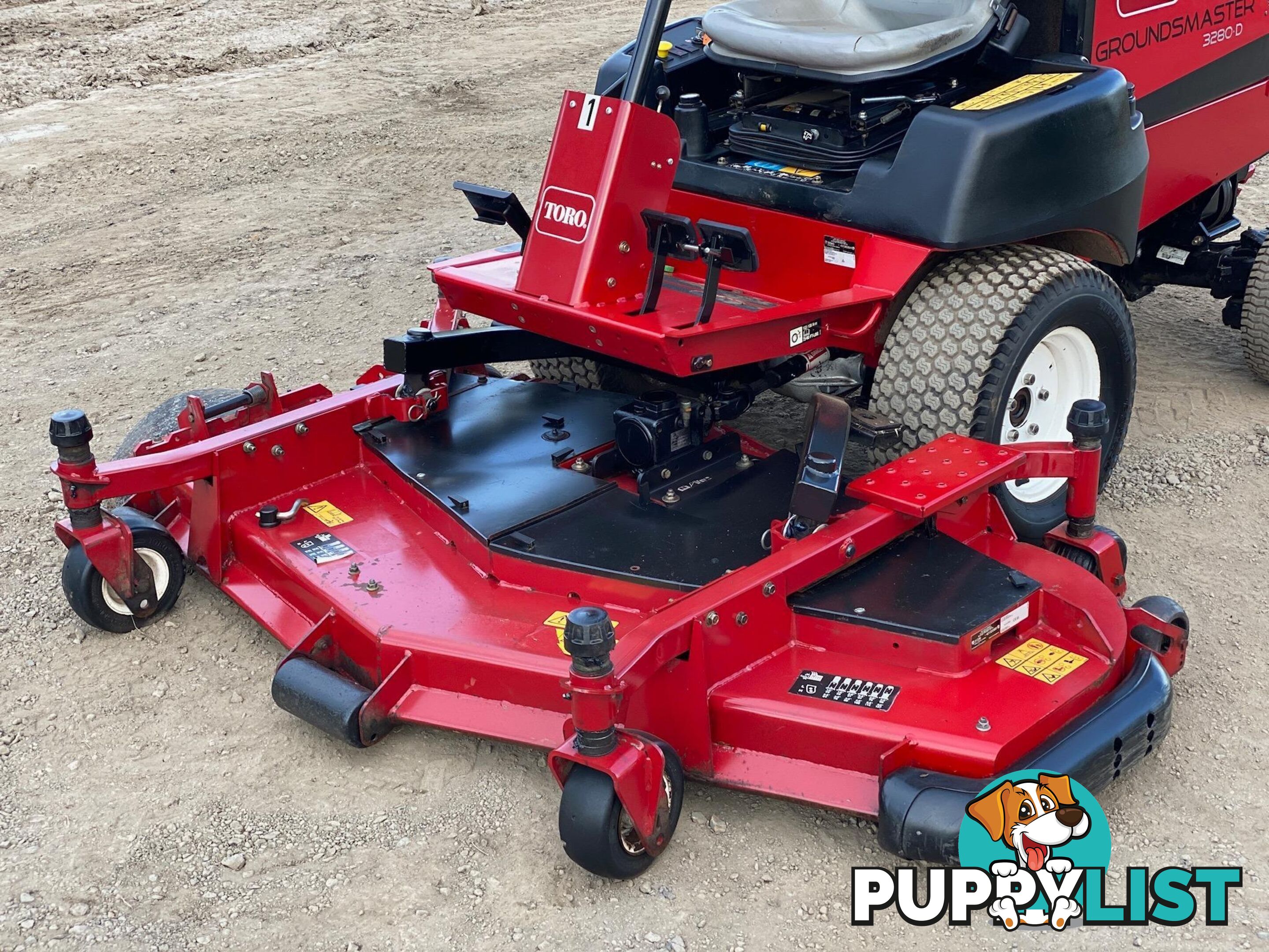 Toro GroundsMaster 3280 D Front Deck Lawn Equipment