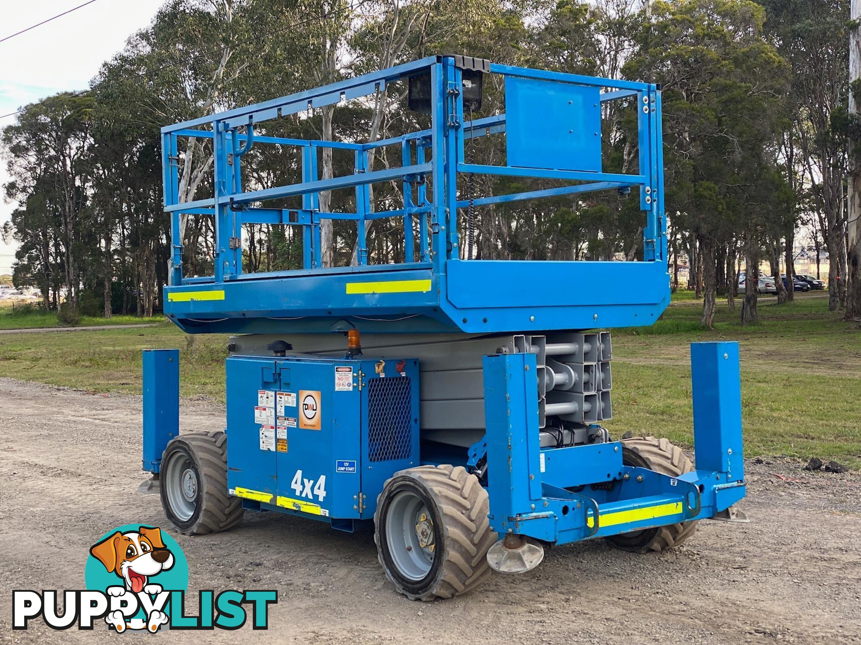 Genie GS-3369 RT Scissor Lift Access &amp; Height Safety