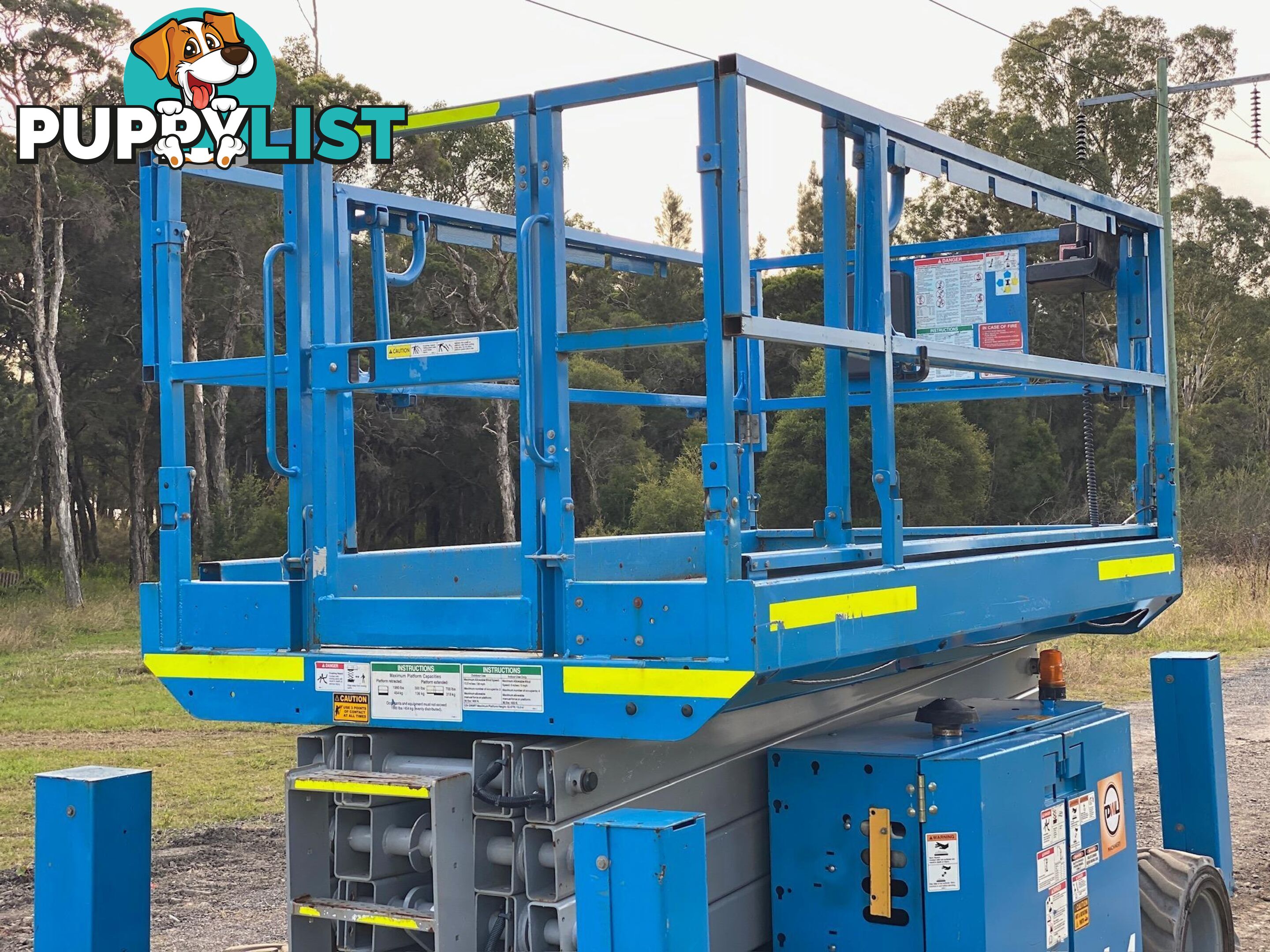 Genie GS-3369 RT Scissor Lift Access &amp; Height Safety