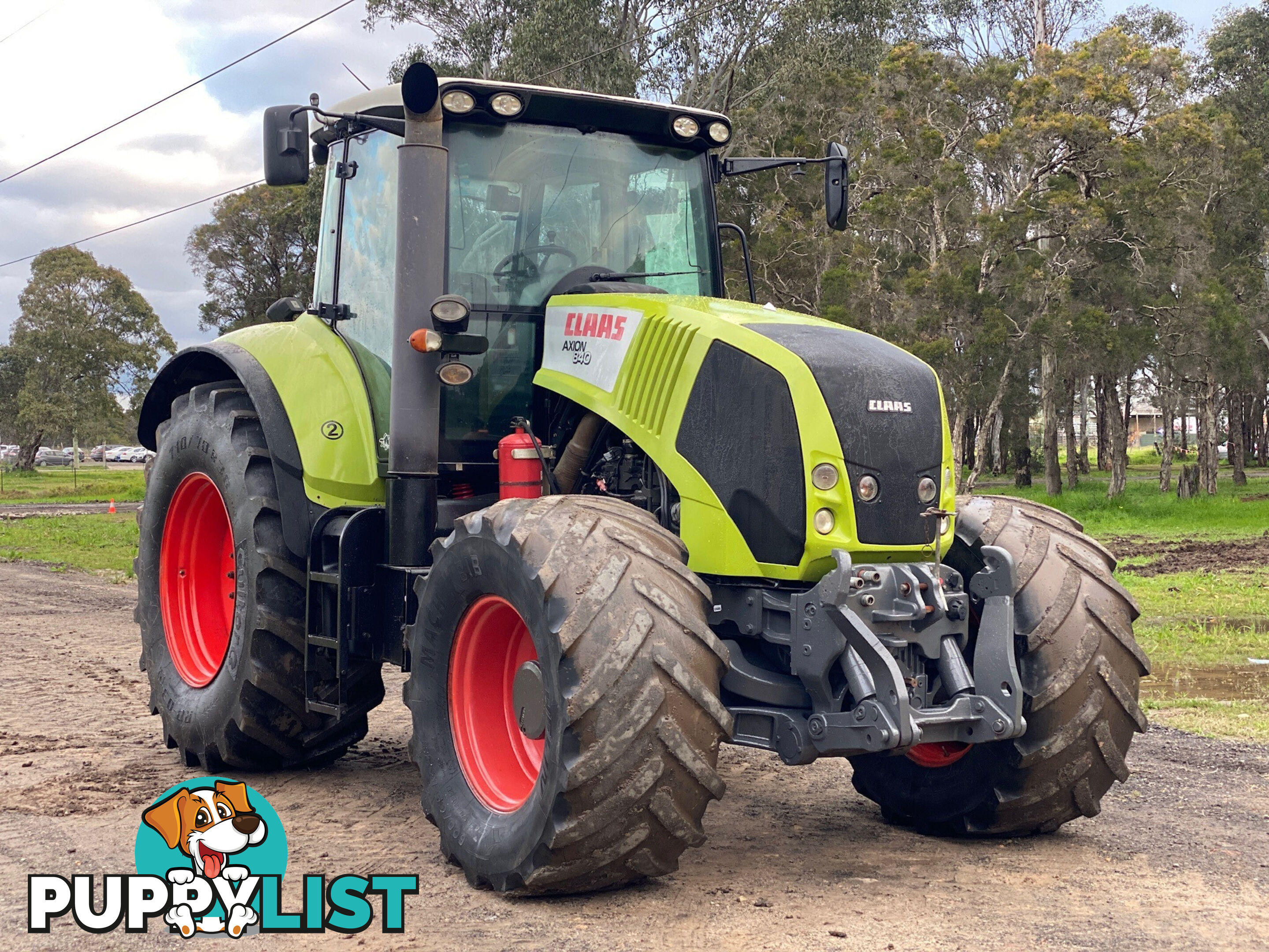 Claas Axion 840 FWA/4WD Tractor