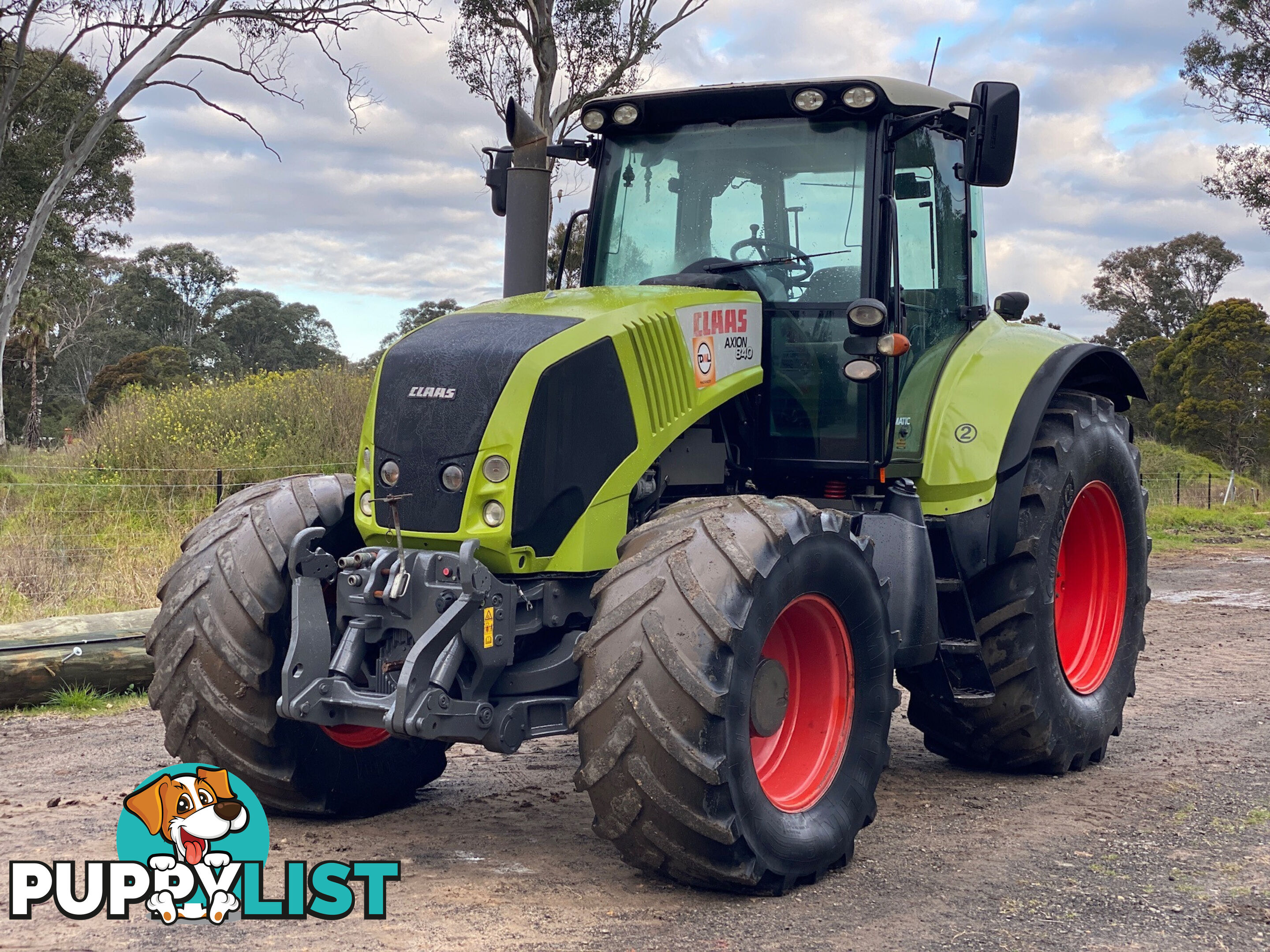 Claas Axion 840 FWA/4WD Tractor