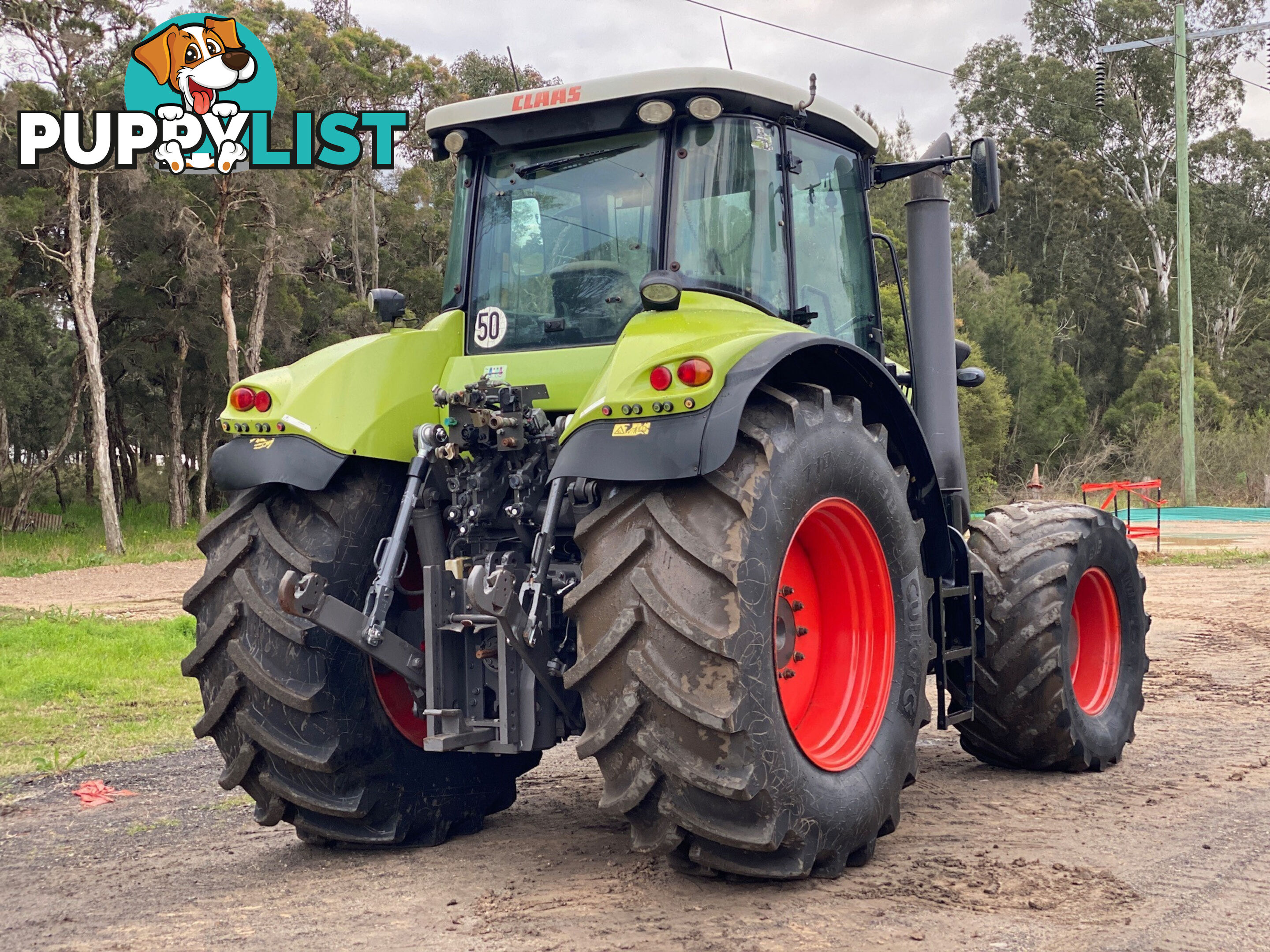 Claas Axion 840 FWA/4WD Tractor