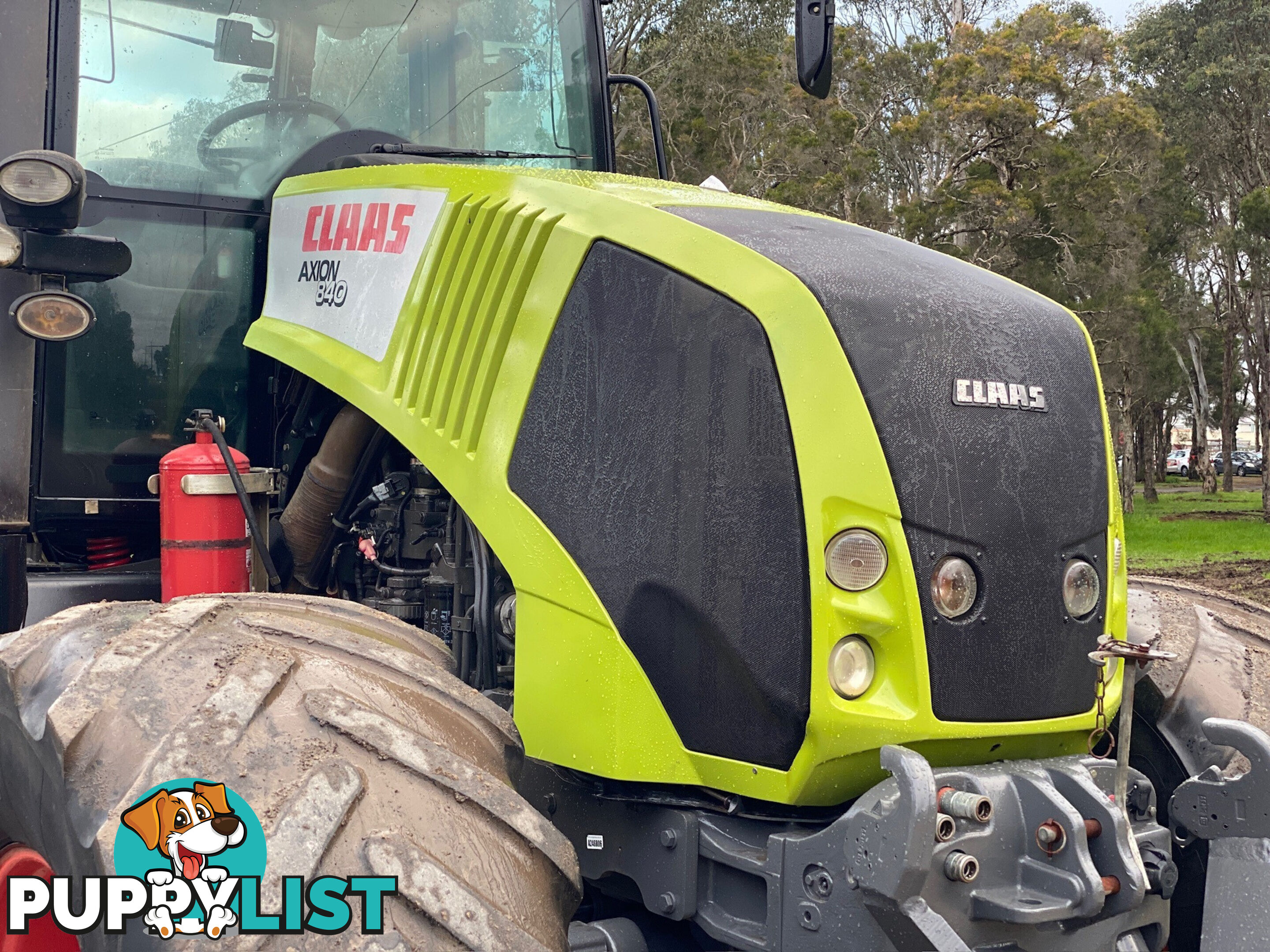 Claas Axion 840 FWA/4WD Tractor